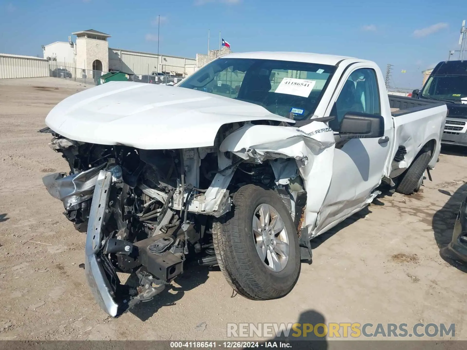 2 Фотография поврежденного автомобиля 3GCNWAEFXLG262938 CHEVROLET SILVERADO 1500 2020