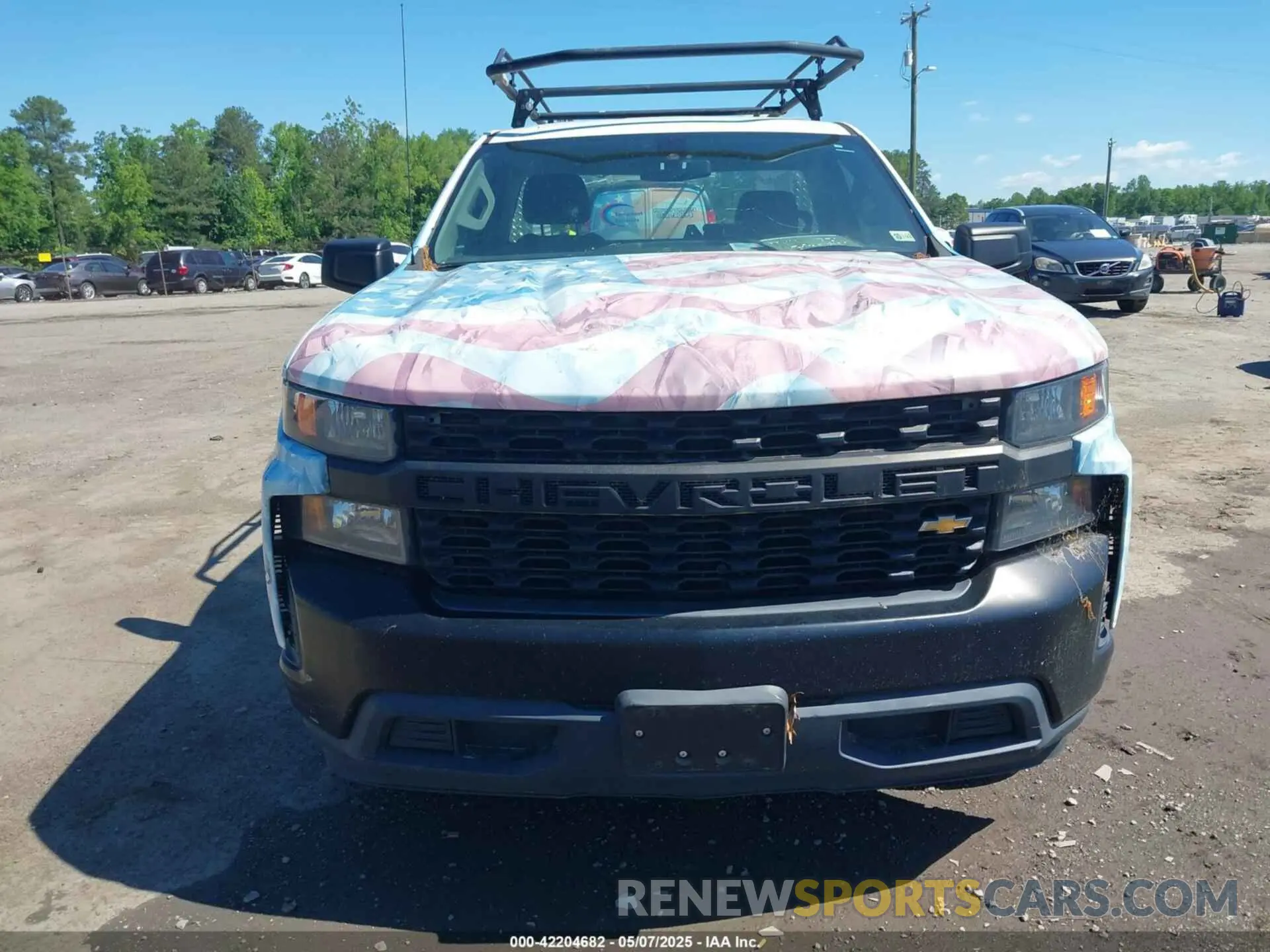 12 Photograph of a damaged car 3GCNWAEHXLG222070 CHEVROLET SILVERADO 1500 2020