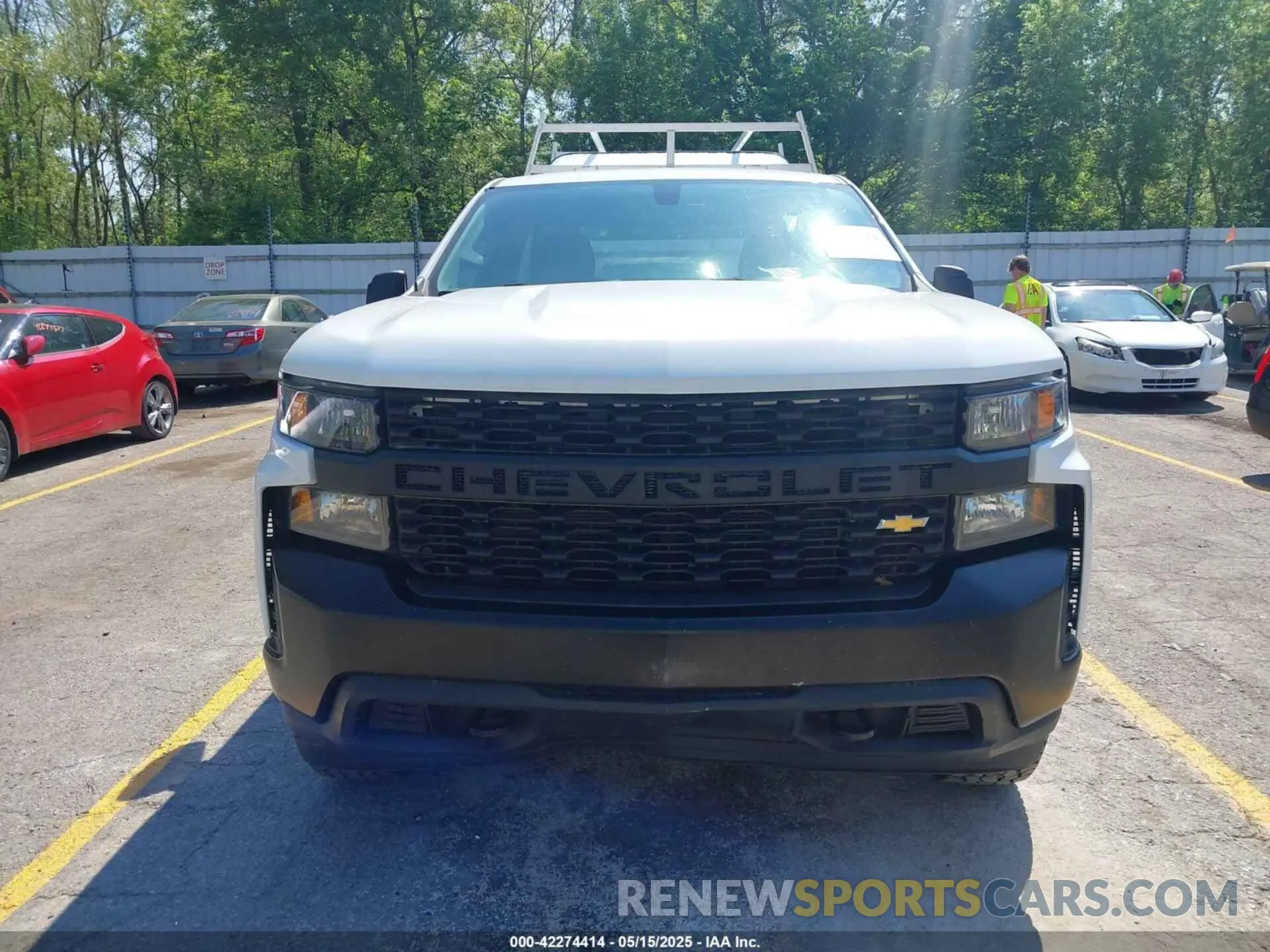 12 Фотография поврежденного автомобиля 3GCNYAEFXLG154197 CHEVROLET SILVERADO 1500 2020