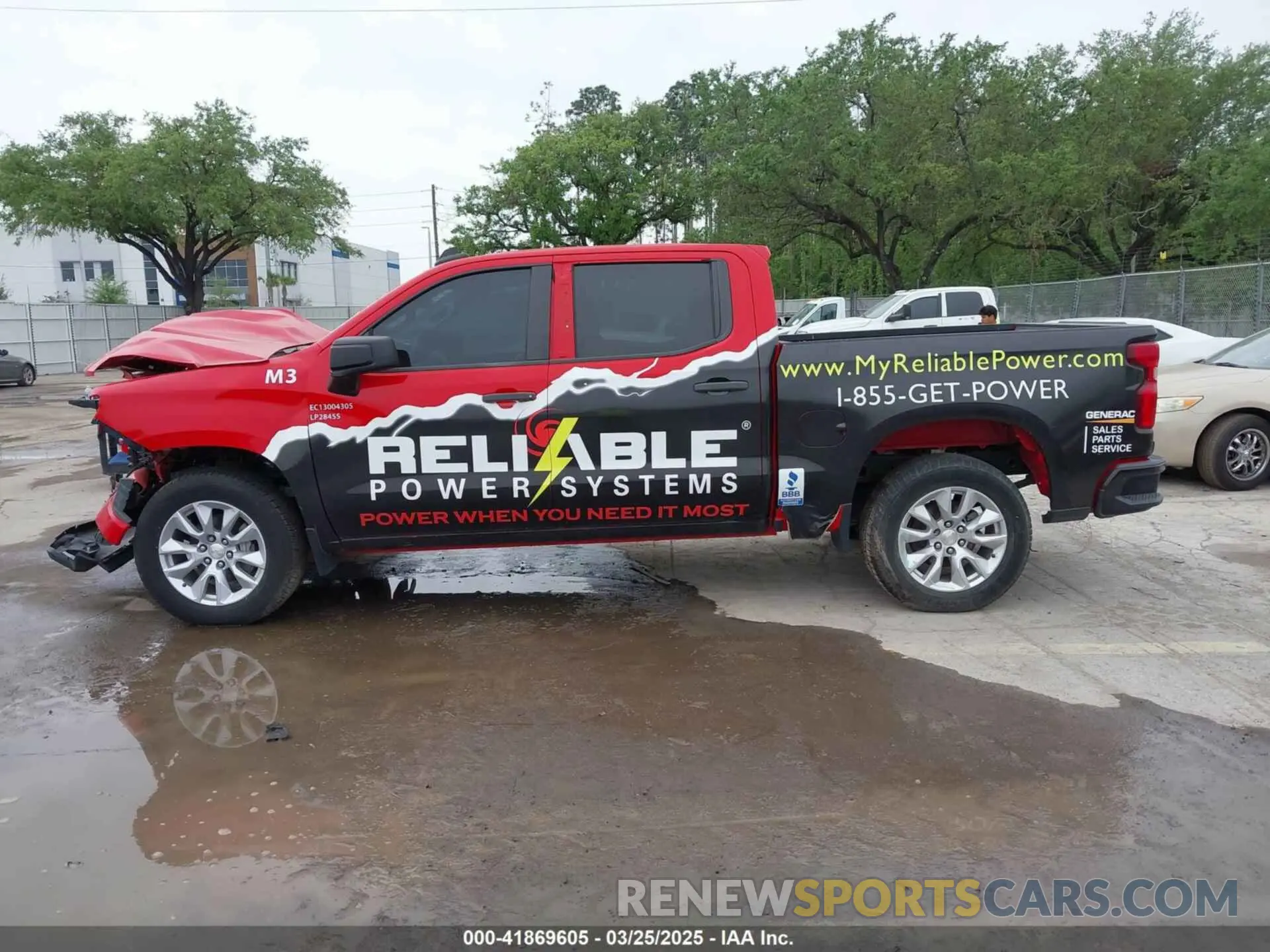 14 Фотография поврежденного автомобиля 3GCPWBEH0LG307126 CHEVROLET SILVERADO 1500 2020