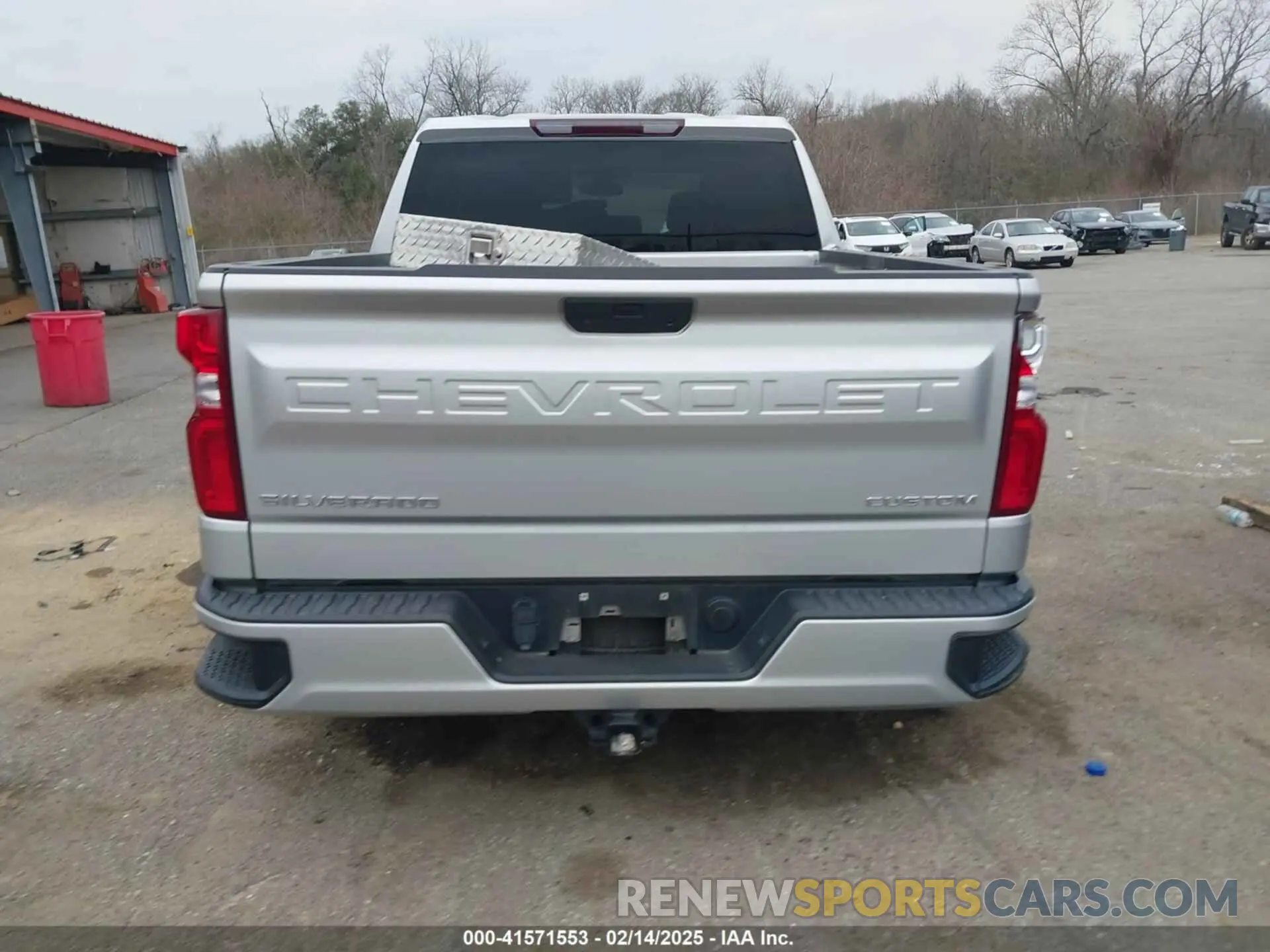 16 Photograph of a damaged car 3GCPWBEH8LG260041 CHEVROLET SILVERADO 1500 2020