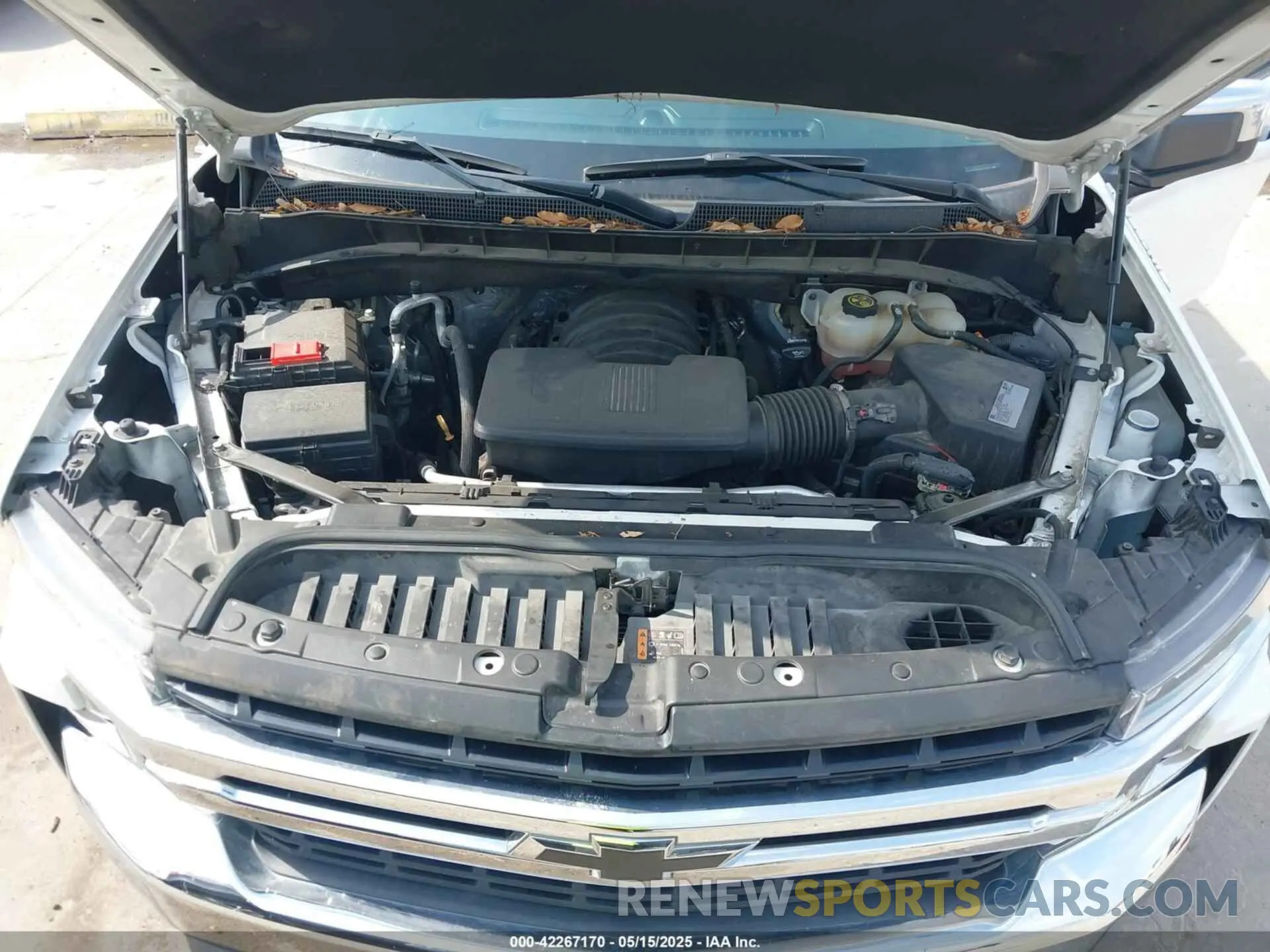 10 Photograph of a damaged car 3GCPWCED6LG236968 CHEVROLET SILVERADO 1500 2020