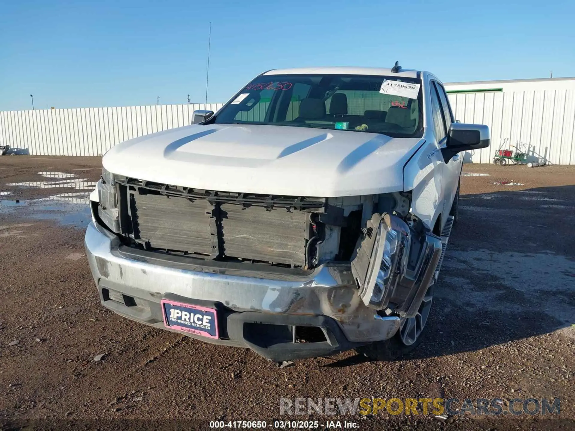 6 Photograph of a damaged car 3GCPWCEK1LG277703 CHEVROLET SILVERADO 1500 2020