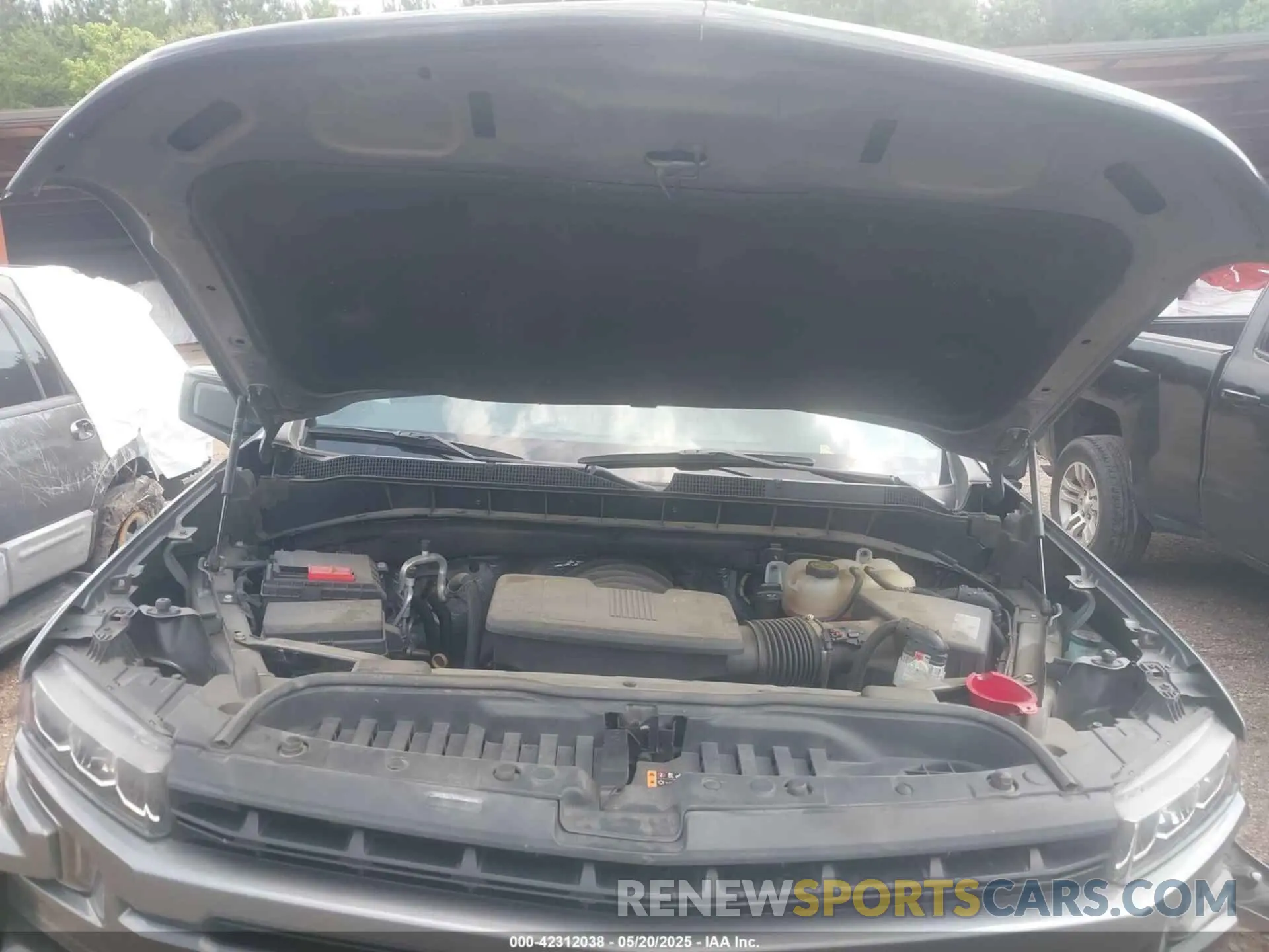 10 Photograph of a damaged car 3GCPWDED2LG204556 CHEVROLET SILVERADO 1500 2020
