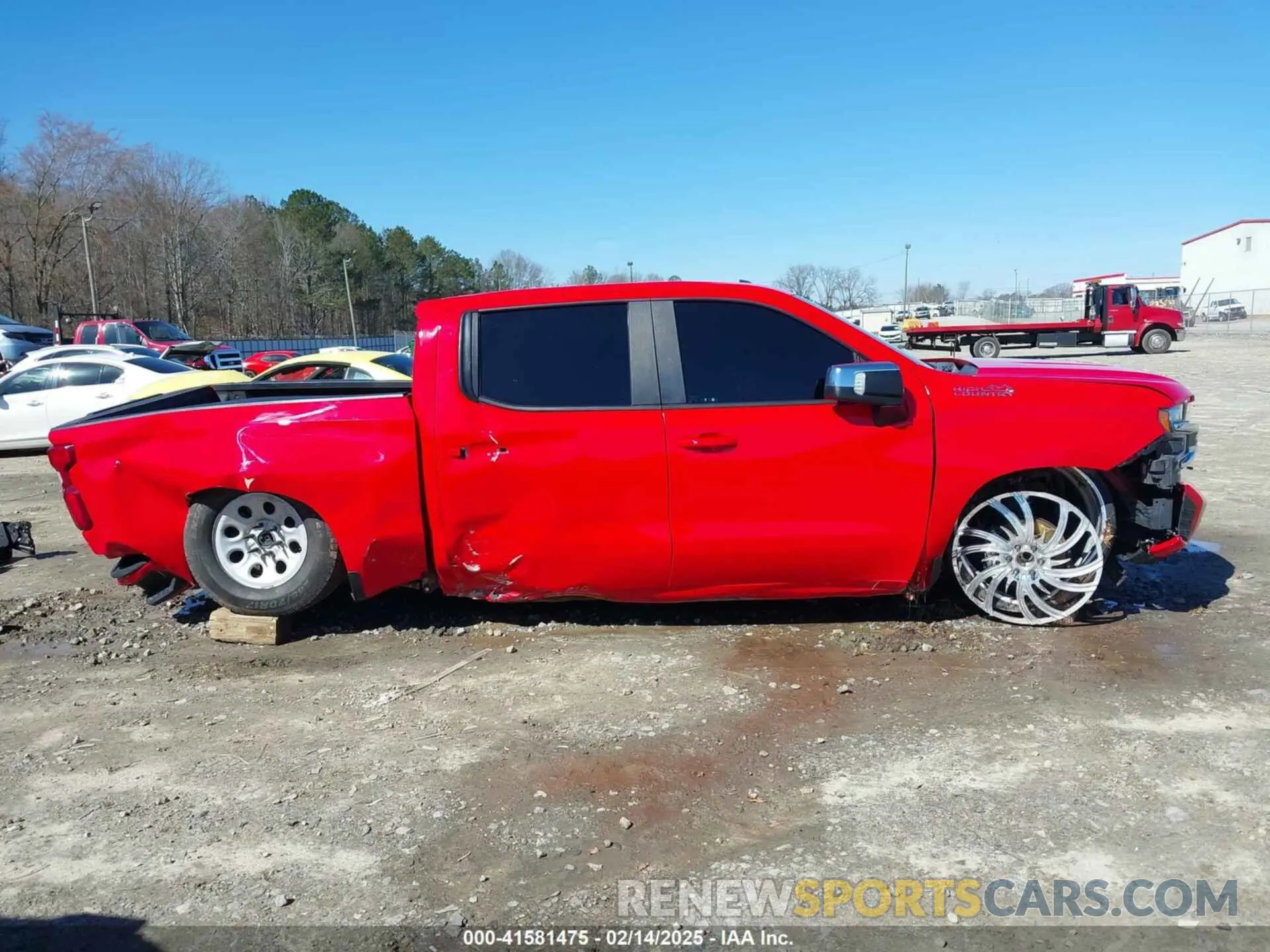 14 Photograph of a damaged car 3GCPWDED7LG234331 CHEVROLET SILVERADO 1500 2020