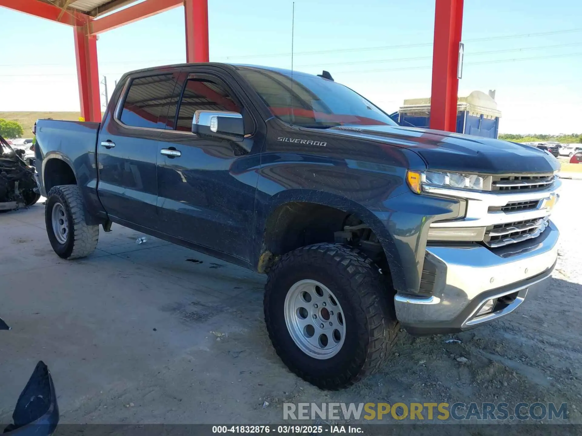 1 Фотография поврежденного автомобиля 3GCPWEET2LG401336 CHEVROLET SILVERADO 1500 2020