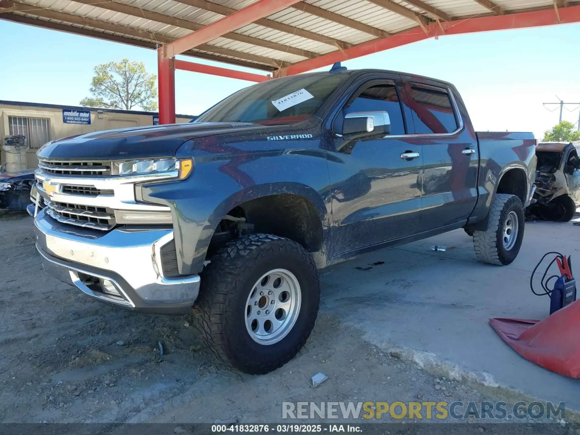 2 Фотография поврежденного автомобиля 3GCPWEET2LG401336 CHEVROLET SILVERADO 1500 2020