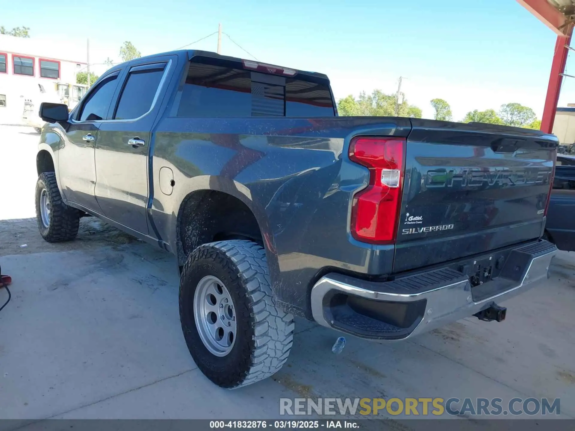 3 Фотография поврежденного автомобиля 3GCPWEET2LG401336 CHEVROLET SILVERADO 1500 2020