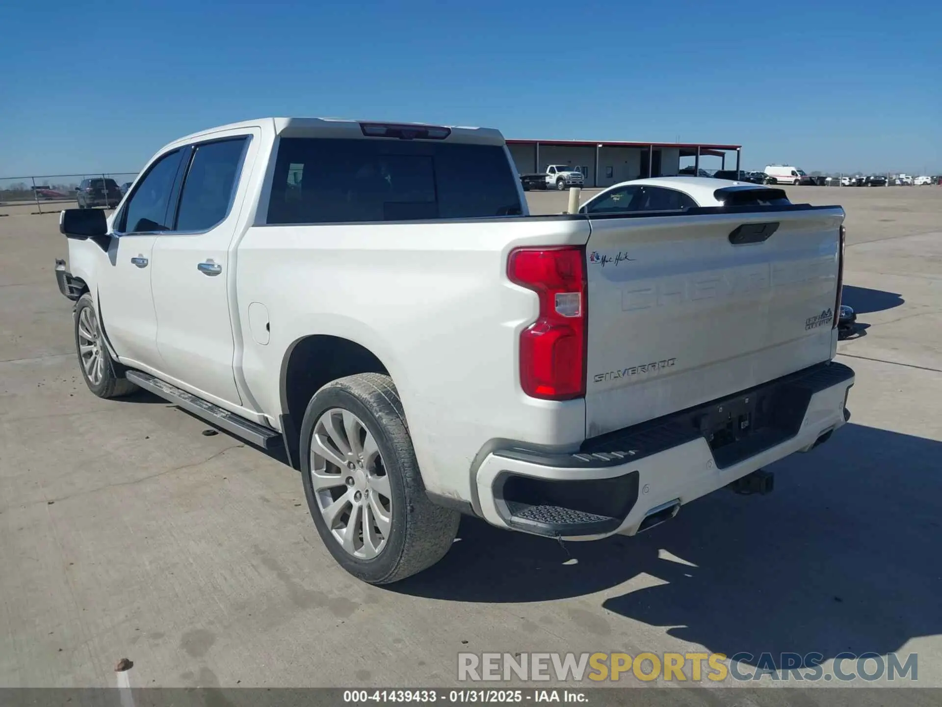 3 Photograph of a damaged car 3GCPWFED1LG408907 CHEVROLET SILVERADO 1500 2020