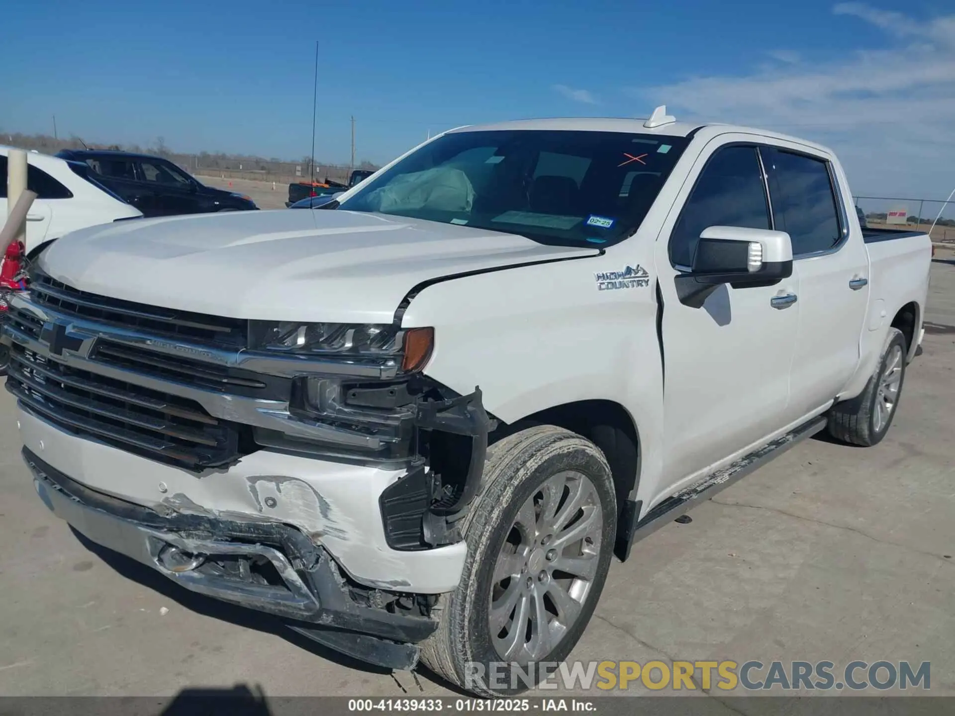 6 Photograph of a damaged car 3GCPWFED1LG408907 CHEVROLET SILVERADO 1500 2020