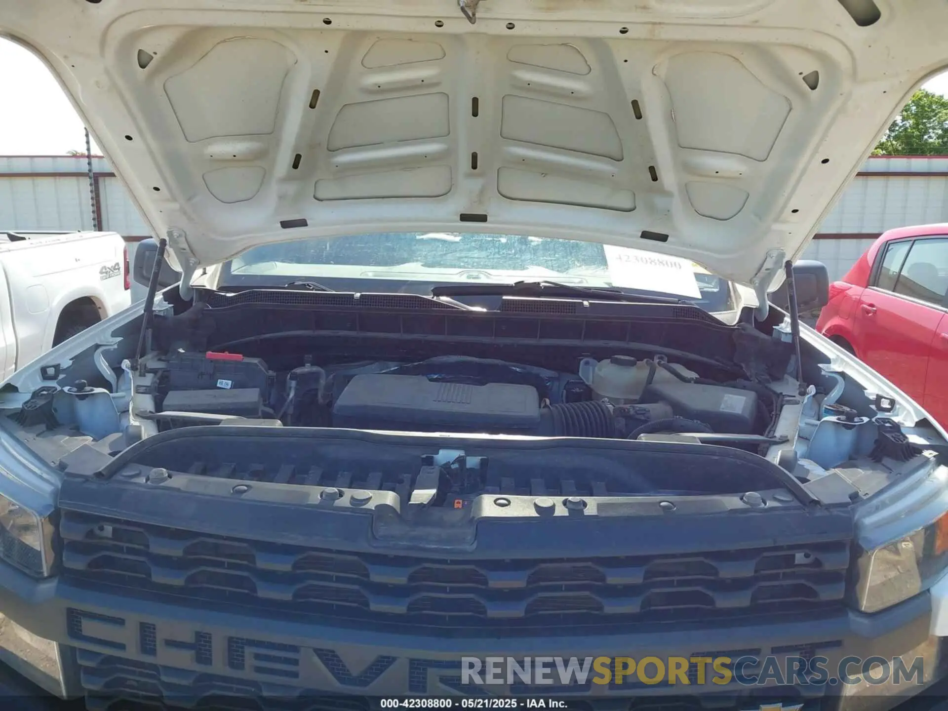 10 Photograph of a damaged car 3GCPYAEH9LG330263 CHEVROLET SILVERADO 1500 2020