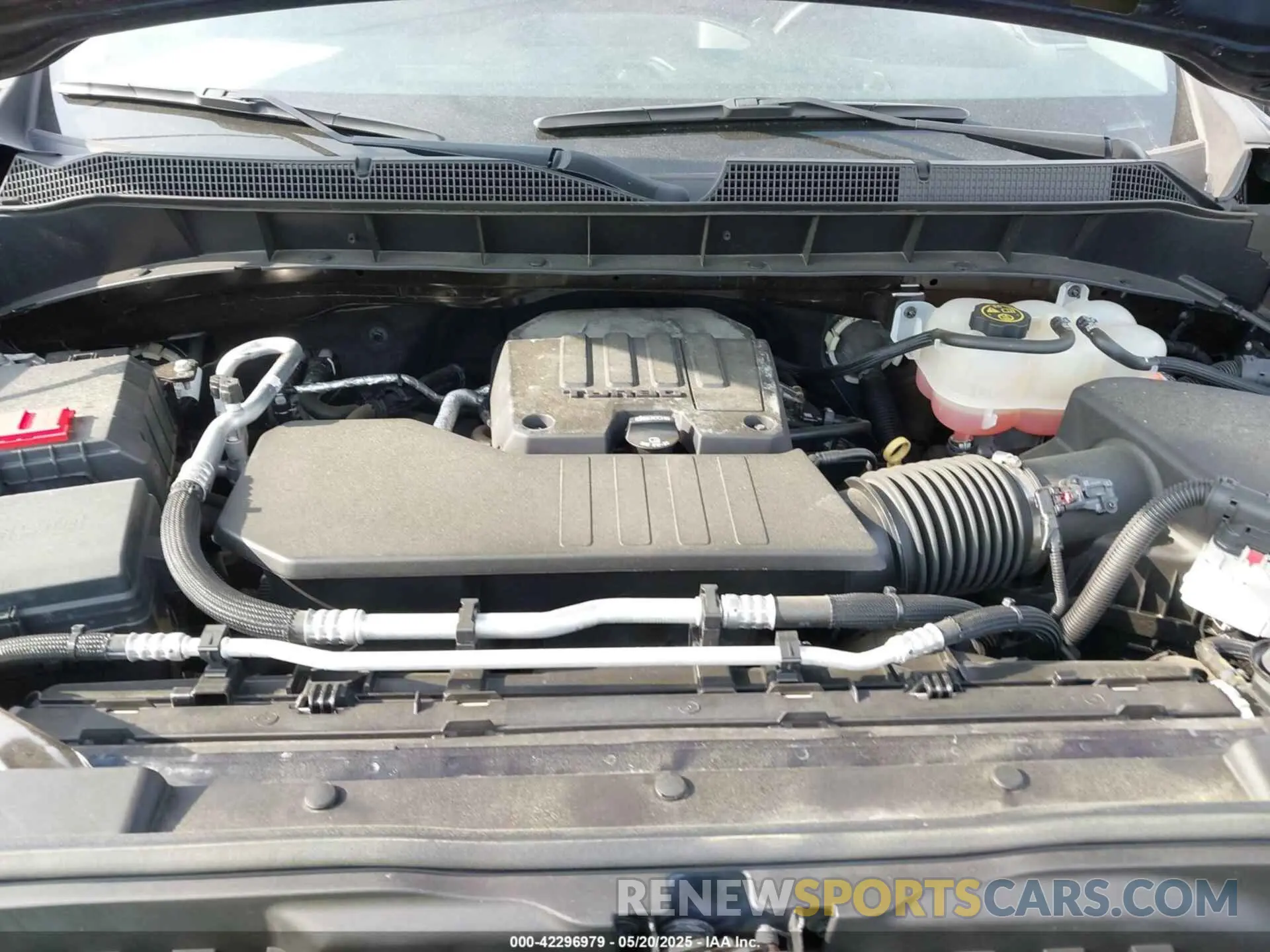 10 Фотография поврежденного автомобиля 3GCPYBEK0LG348099 CHEVROLET SILVERADO 1500 2020