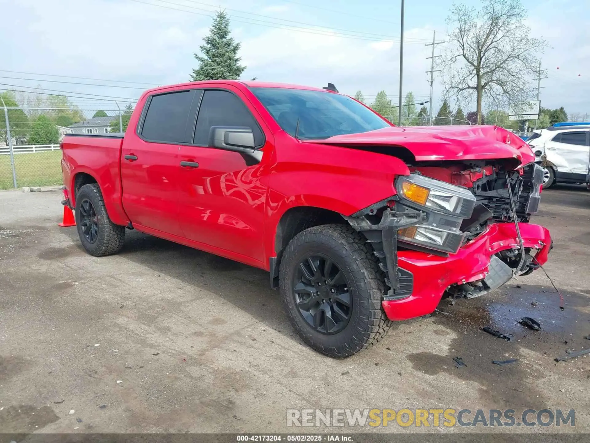 1 Фотография поврежденного автомобиля 3GCPYBEK8LG142903 CHEVROLET SILVERADO 1500 2020