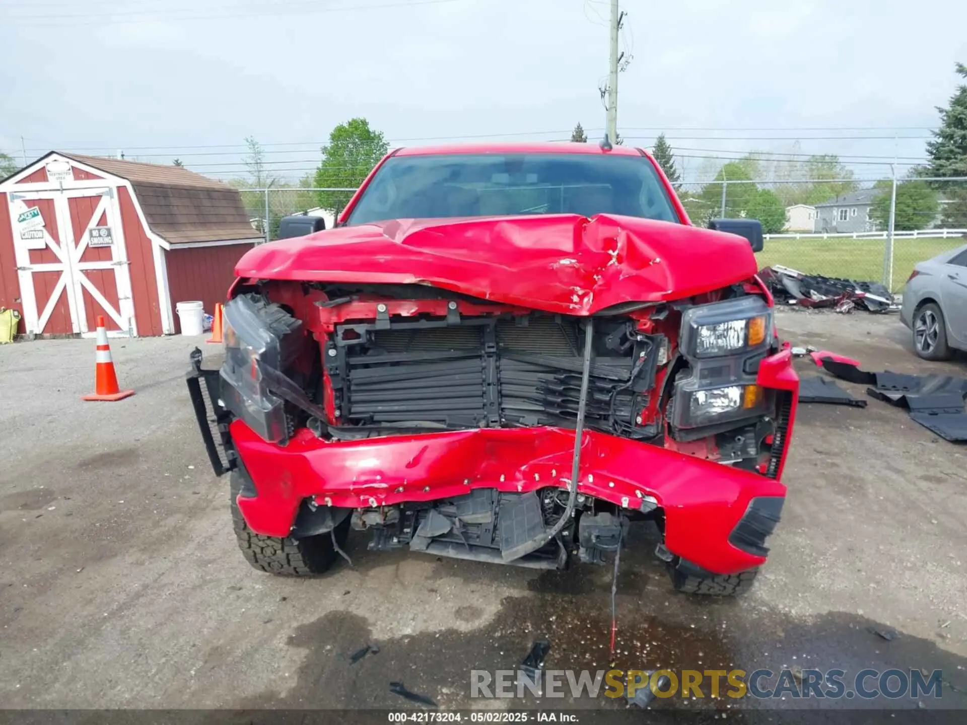 12 Фотография поврежденного автомобиля 3GCPYBEK8LG142903 CHEVROLET SILVERADO 1500 2020