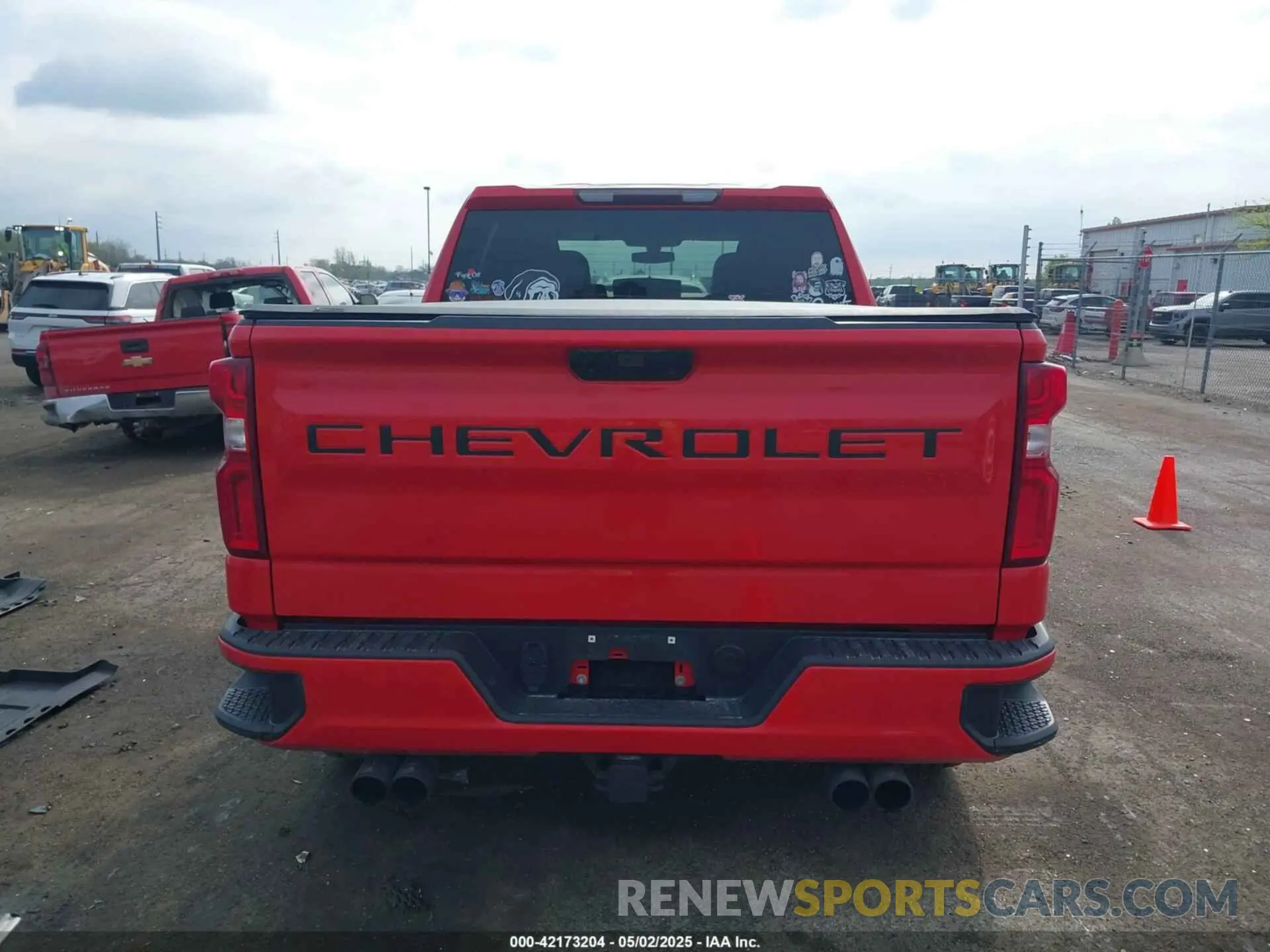 16 Фотография поврежденного автомобиля 3GCPYBEK8LG142903 CHEVROLET SILVERADO 1500 2020