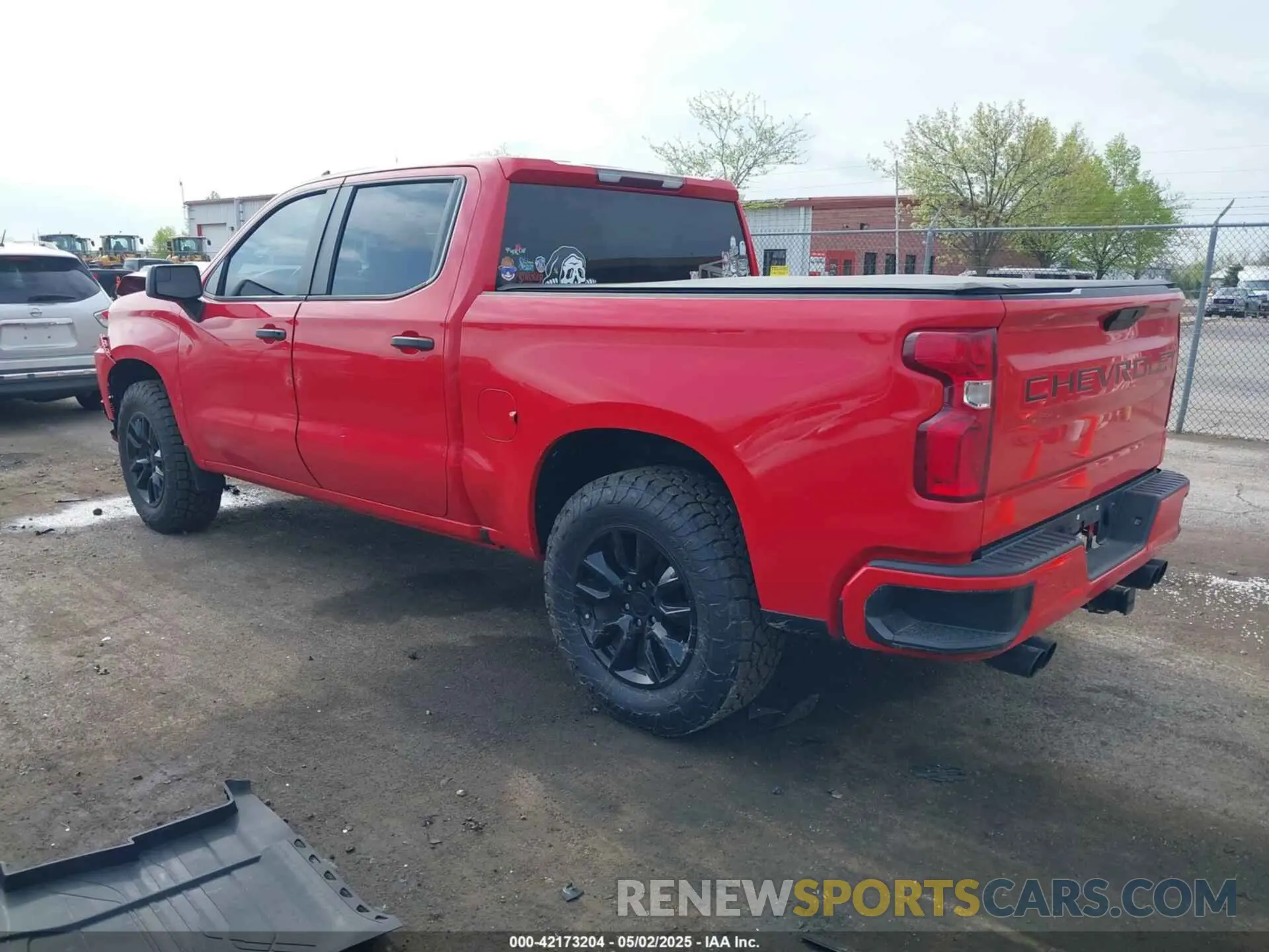 3 Фотография поврежденного автомобиля 3GCPYBEK8LG142903 CHEVROLET SILVERADO 1500 2020