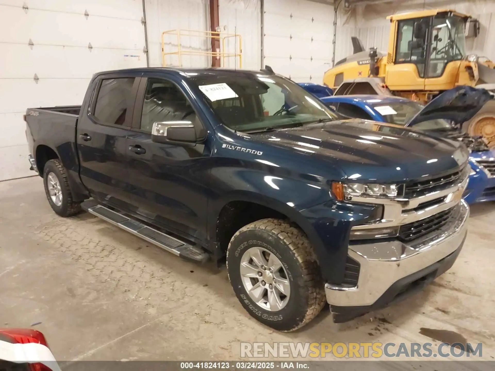1 Фотография поврежденного автомобиля 3GCPYDEK8LG354616 CHEVROLET SILVERADO 1500 2020