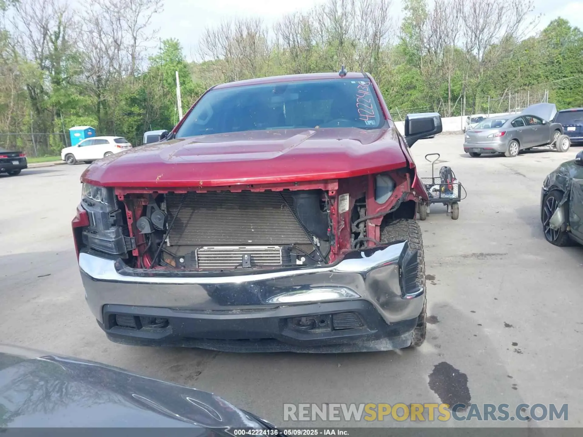 12 Фотография поврежденного автомобиля 3GCPYDEK9LG137513 CHEVROLET SILVERADO 1500 2020