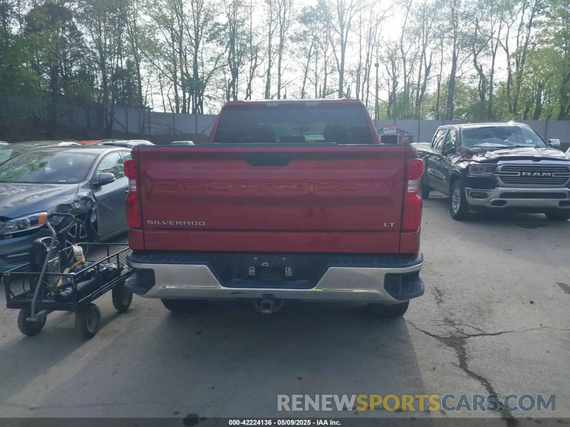 16 Фотография поврежденного автомобиля 3GCPYDEK9LG137513 CHEVROLET SILVERADO 1500 2020