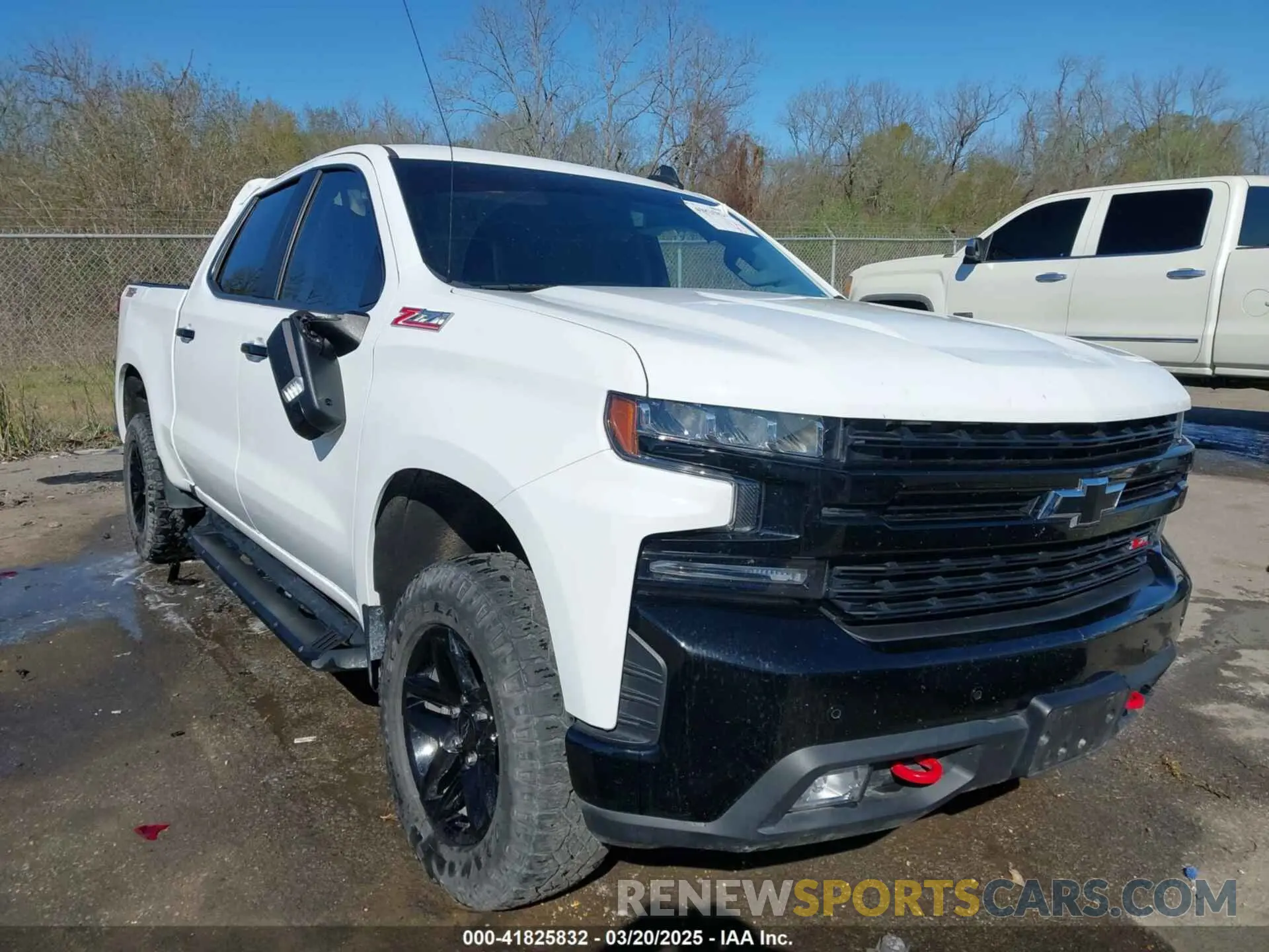 1 Photograph of a damaged car 3GCPYFED3LG423435 CHEVROLET SILVERADO 1500 2020