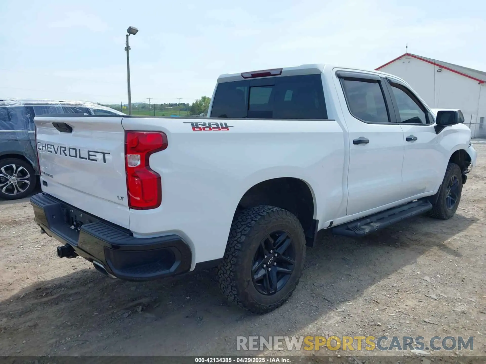 4 Фотография поврежденного автомобиля 3GCPYFED7LG413099 CHEVROLET SILVERADO 1500 2020