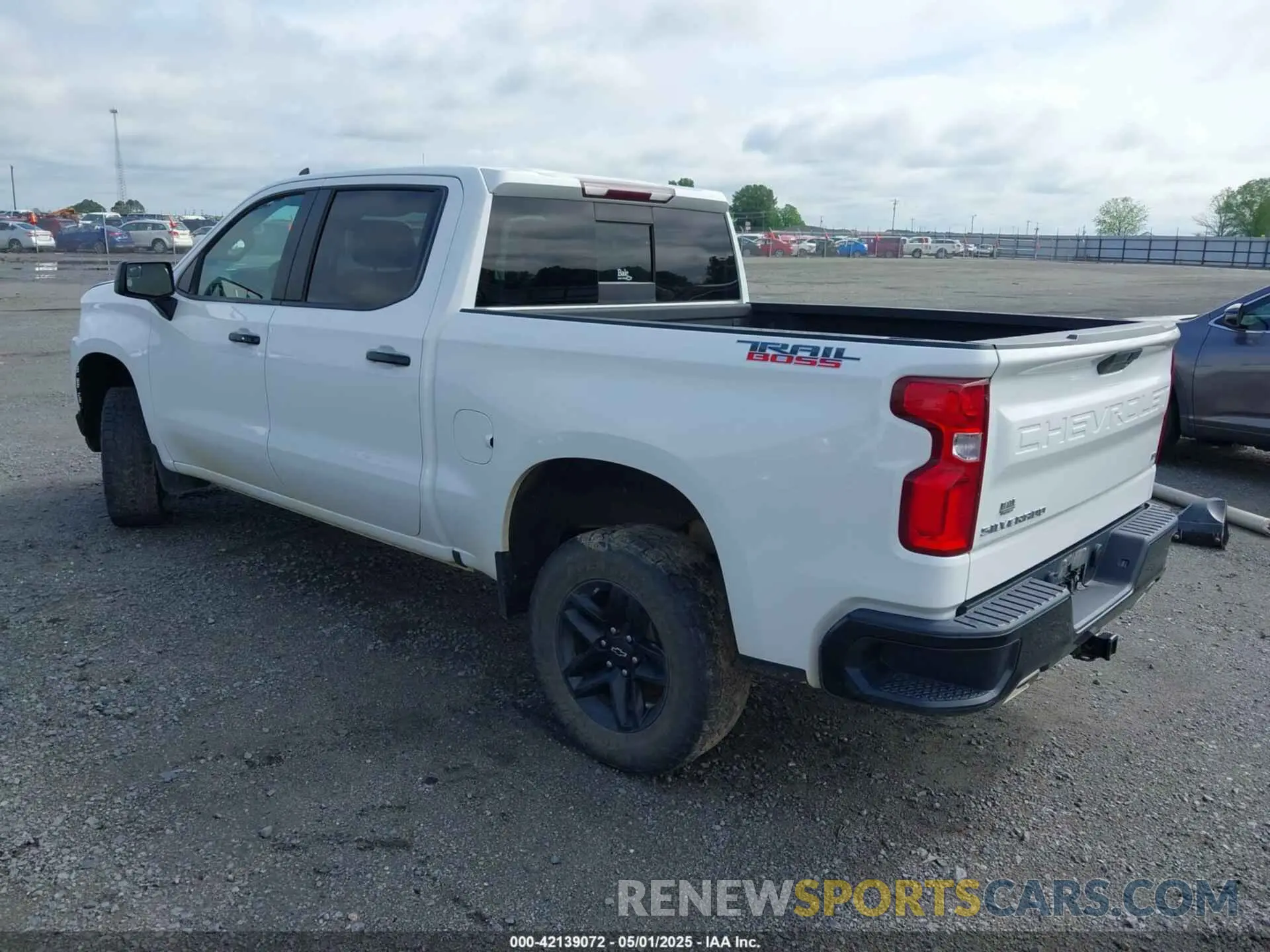 3 Фотография поврежденного автомобиля 3GCPYFED8LG192676 CHEVROLET SILVERADO 1500 2020