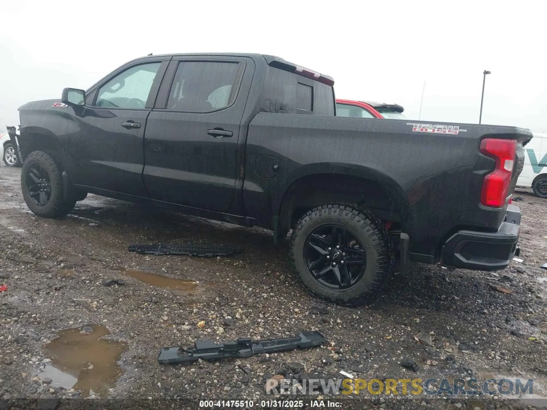 3 Photograph of a damaged car 3GCPYFEL2LG319140 CHEVROLET SILVERADO 1500 2020