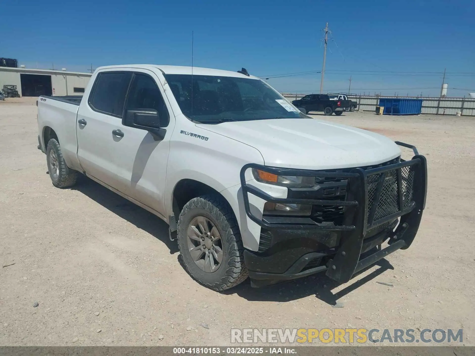 1 Фотография поврежденного автомобиля 3GCUYAEF4LG302078 CHEVROLET SILVERADO 1500 2020