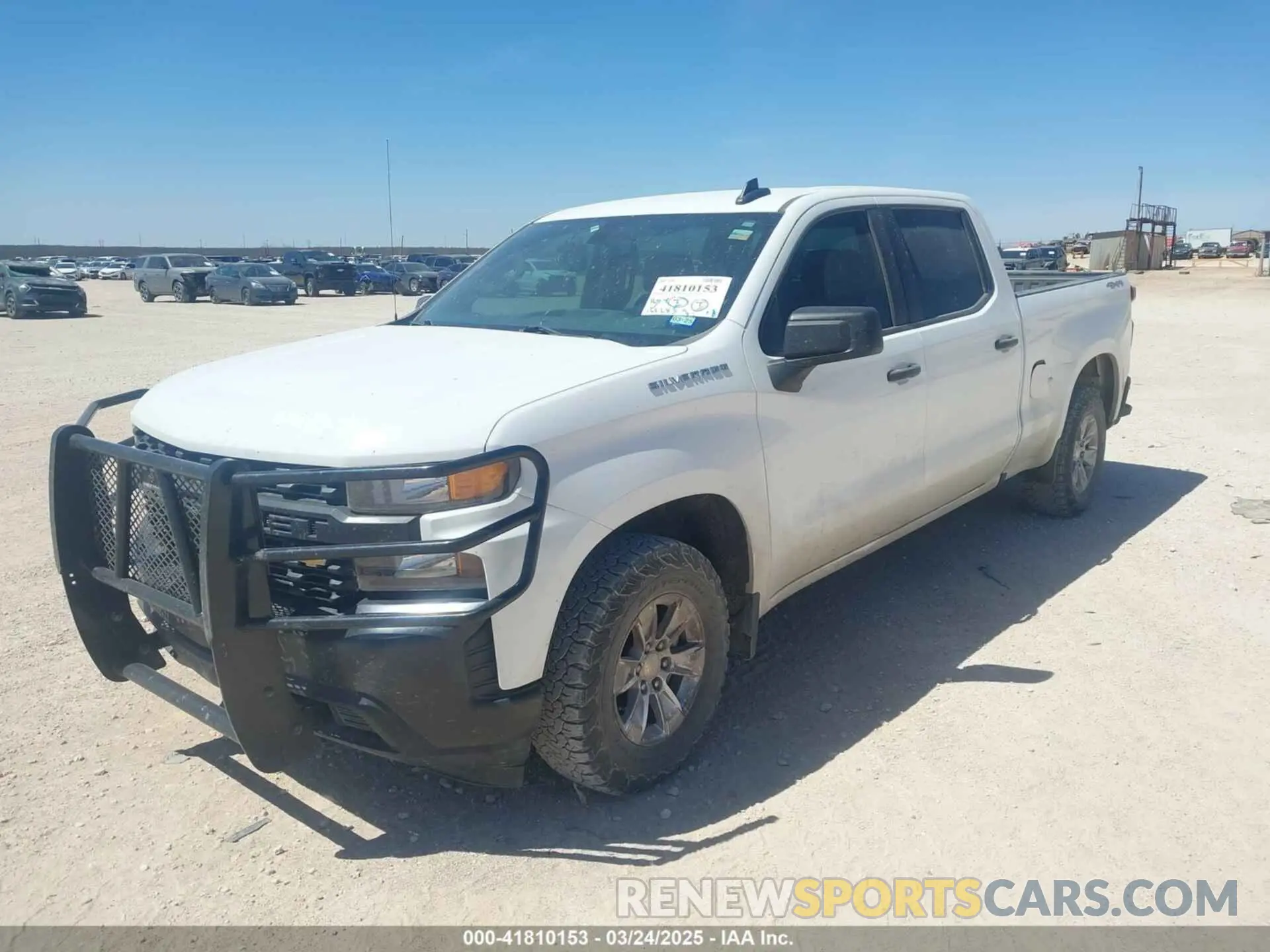 2 Фотография поврежденного автомобиля 3GCUYAEF4LG302078 CHEVROLET SILVERADO 1500 2020