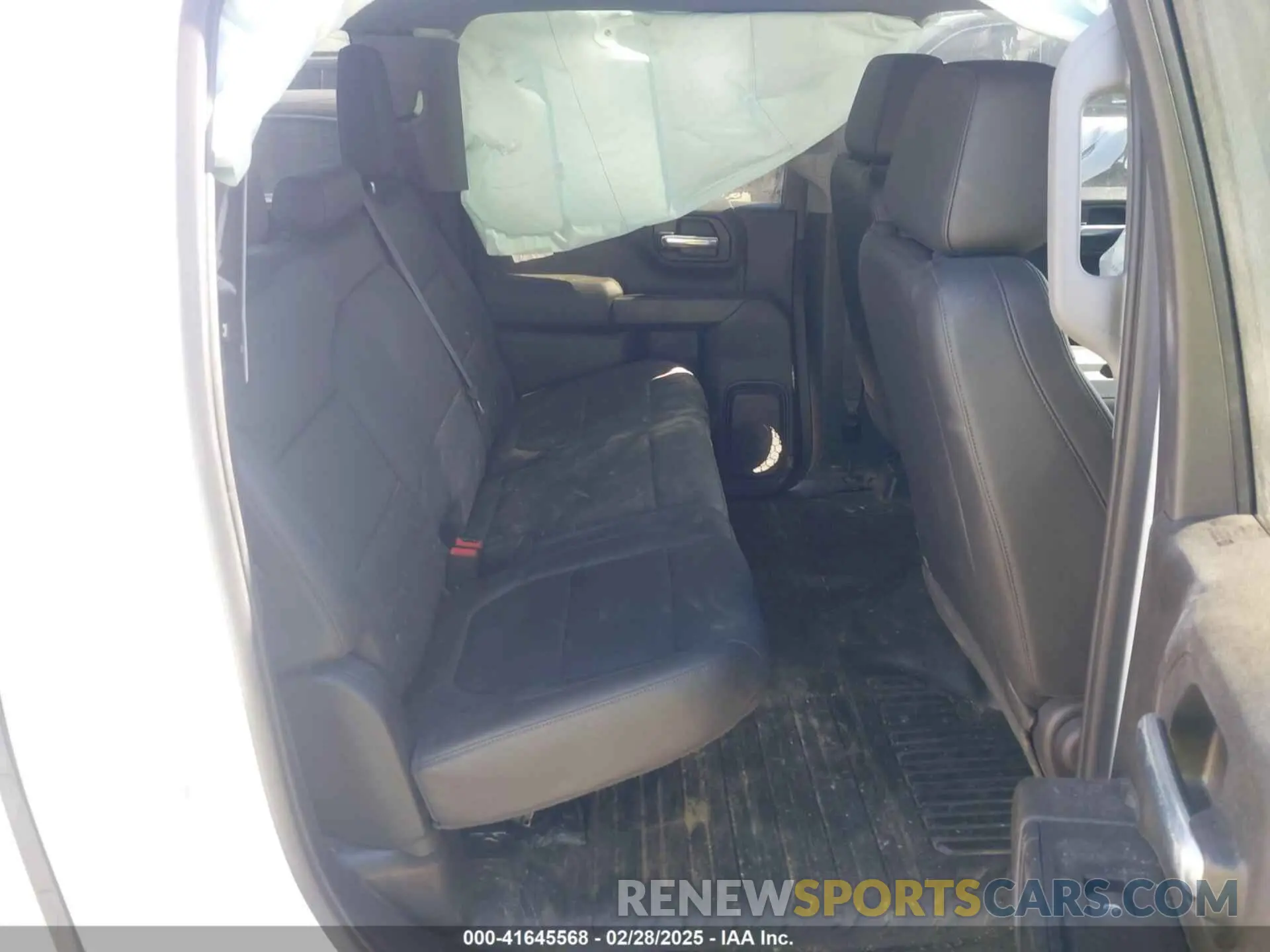 8 Photograph of a damaged car 3GCUYAEF7LG201472 CHEVROLET SILVERADO 1500 2020