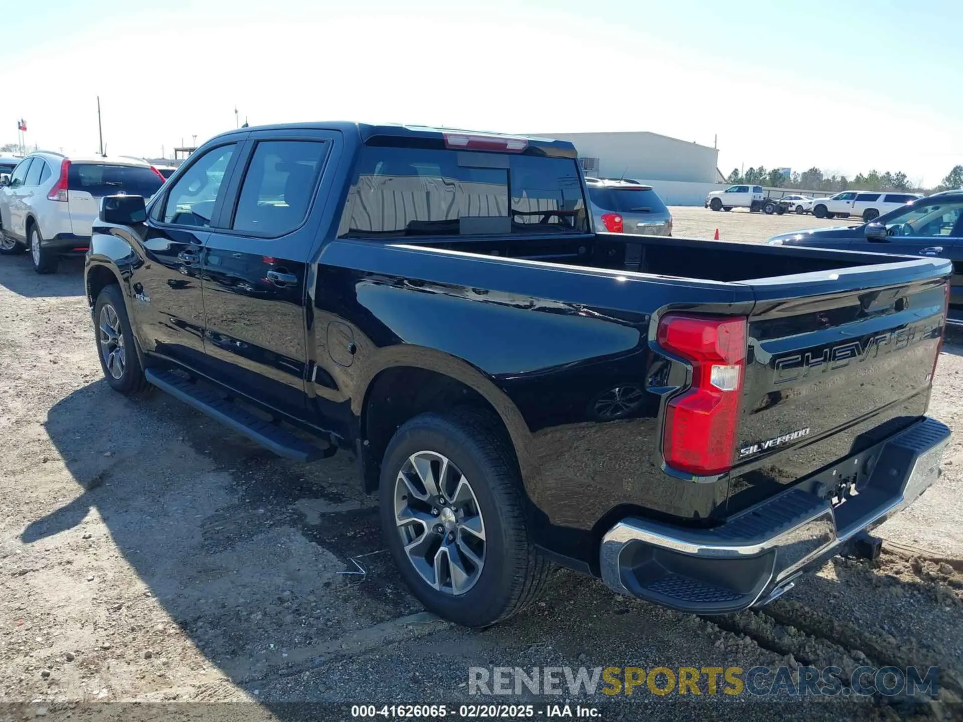 3 Фотография поврежденного автомобиля 3GCUYDET1LG115145 CHEVROLET SILVERADO 1500 2020