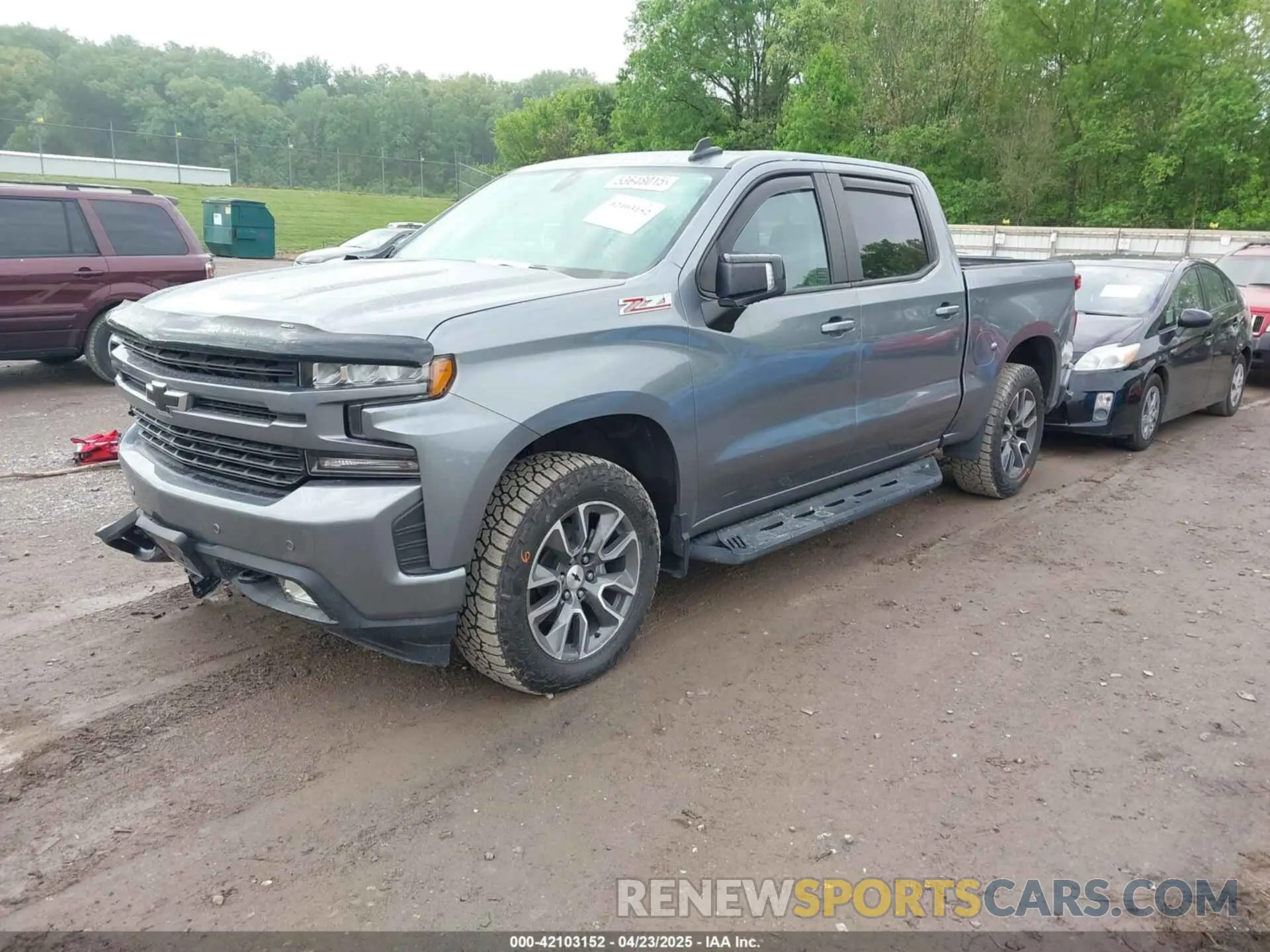 2 Фотография поврежденного автомобиля 3GCUYEED0LG416746 CHEVROLET SILVERADO 1500 2020
