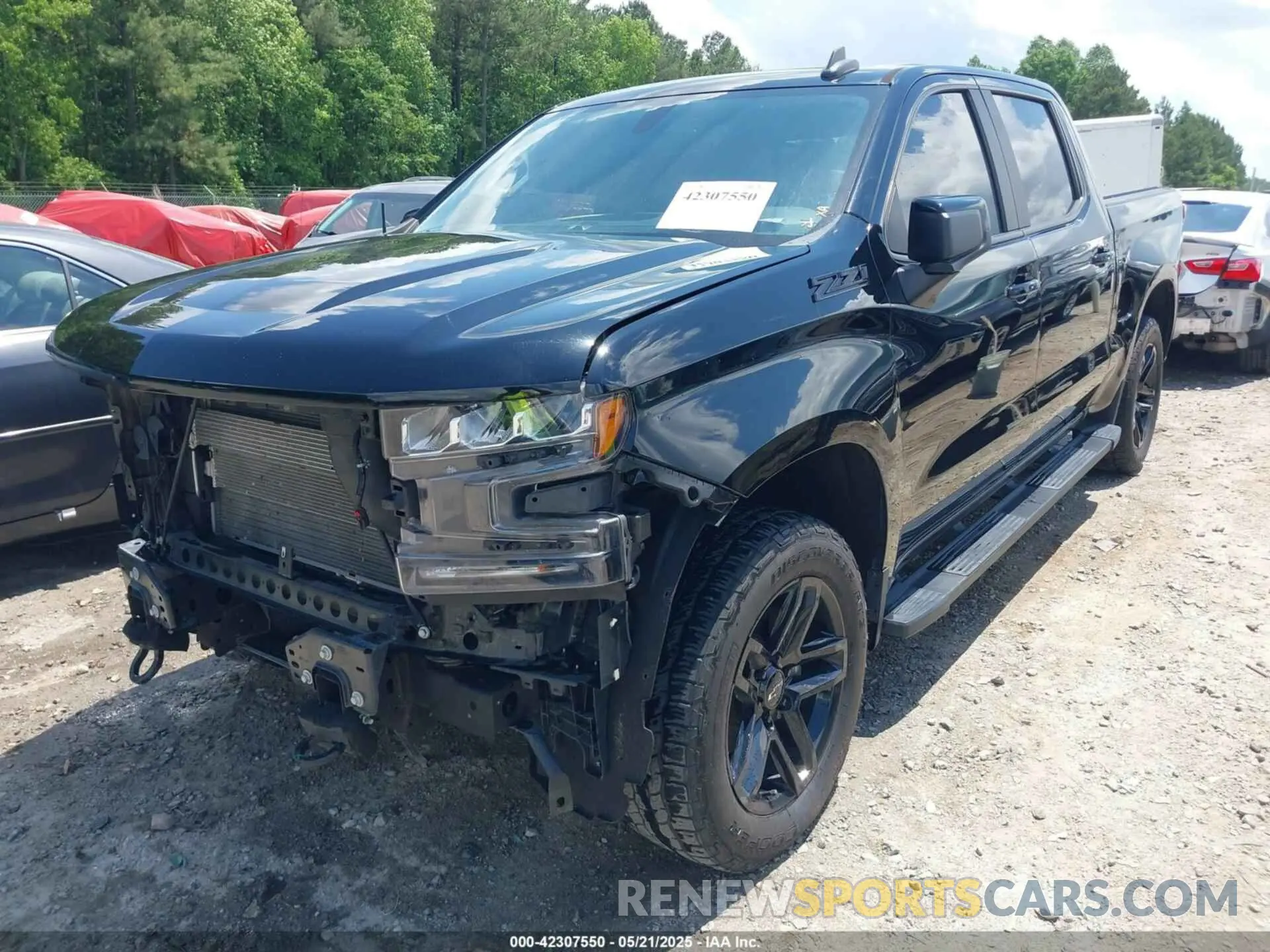 2 Photograph of a damaged car 3GCUYEED7LG179012 CHEVROLET SILVERADO 1500 2020