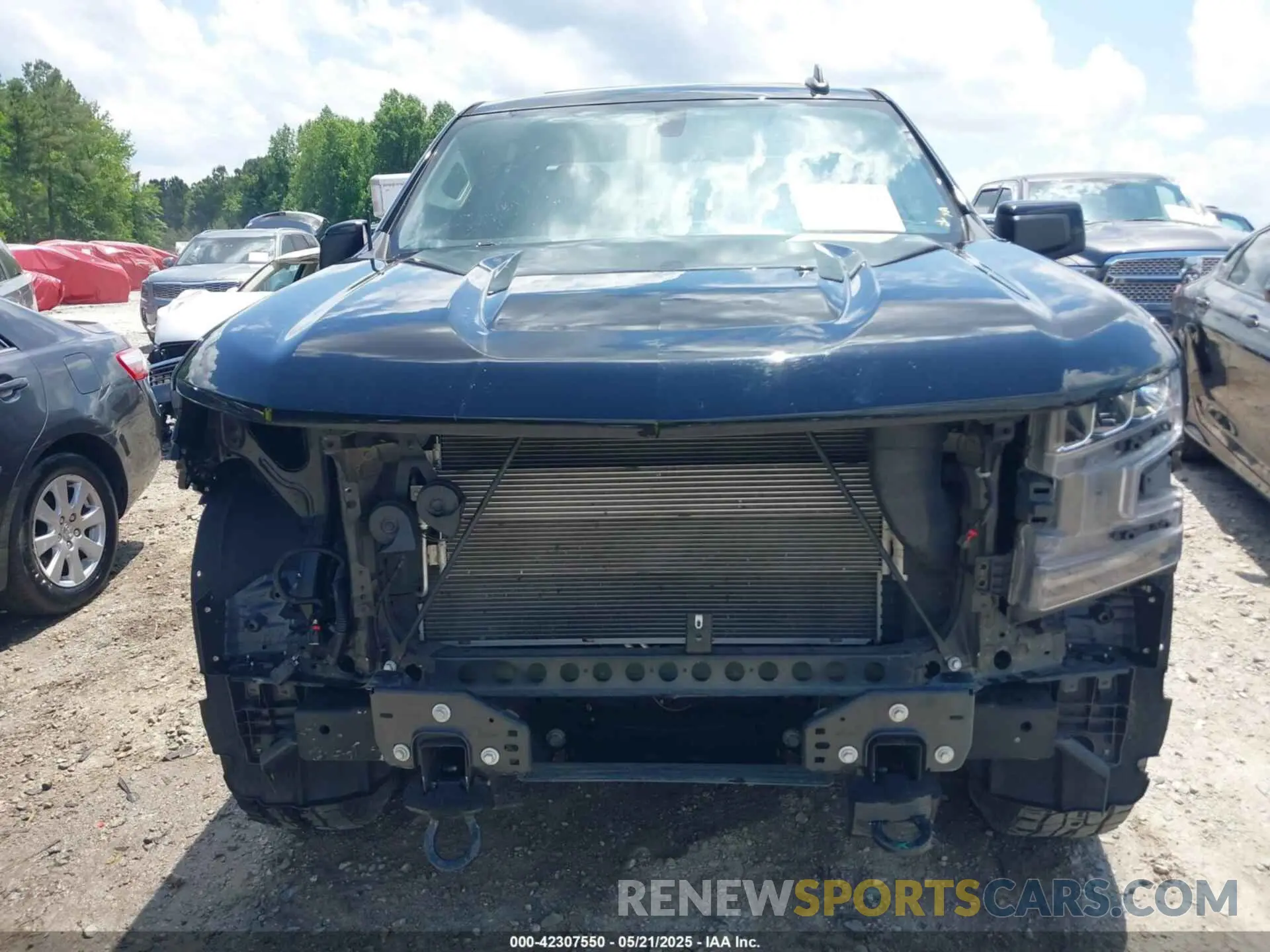 6 Photograph of a damaged car 3GCUYEED7LG179012 CHEVROLET SILVERADO 1500 2020