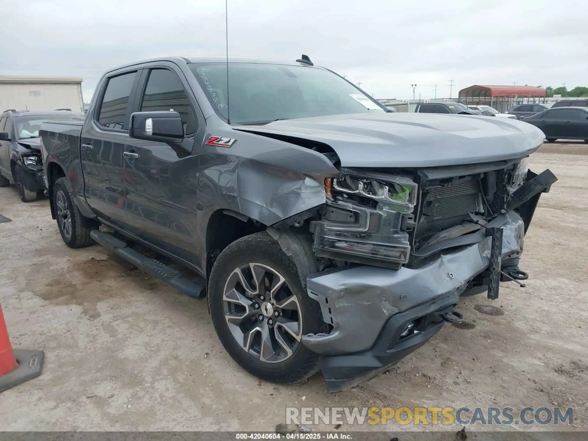 1 Photograph of a damaged car 3GCUYEEDXLG315682 CHEVROLET SILVERADO 1500 2020