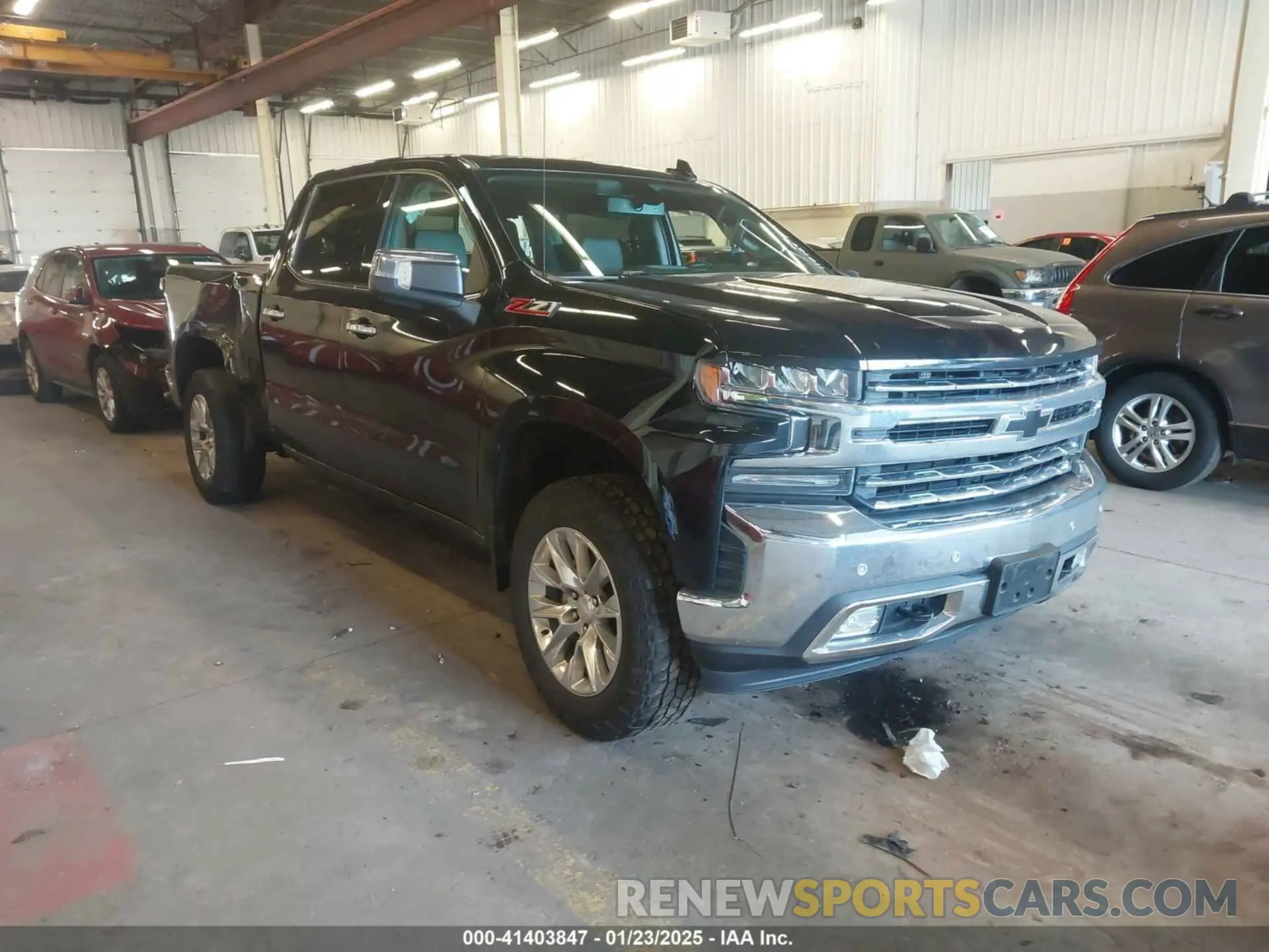 1 Photograph of a damaged car 3GCUYGED7LG210027 CHEVROLET SILVERADO 1500 2020