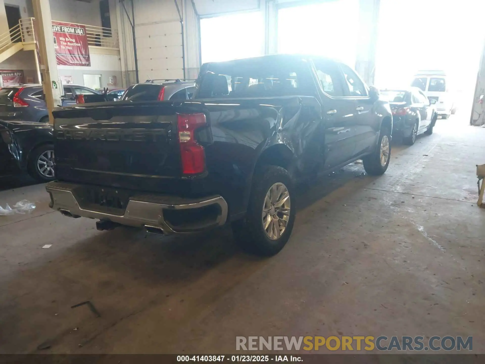 4 Photograph of a damaged car 3GCUYGED7LG210027 CHEVROLET SILVERADO 1500 2020