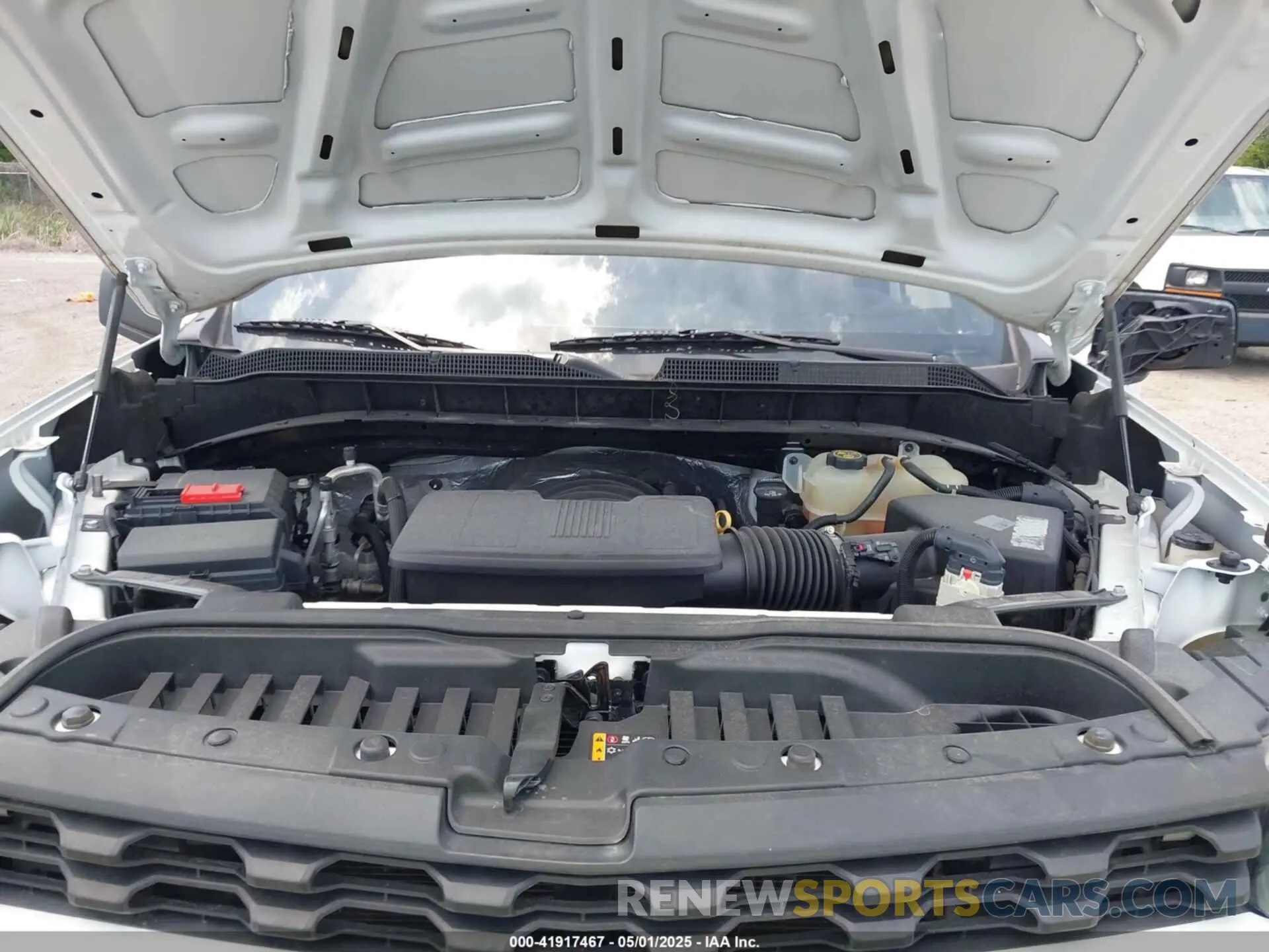 10 Photograph of a damaged car 1GCPWBEH5MZ170766 CHEVROLET SILVERADO 1500 2021