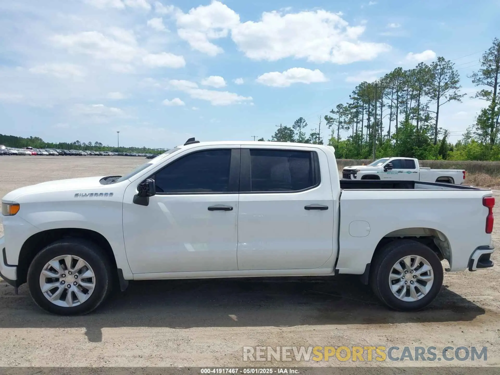 14 Photograph of a damaged car 1GCPWBEH5MZ170766 CHEVROLET SILVERADO 1500 2021