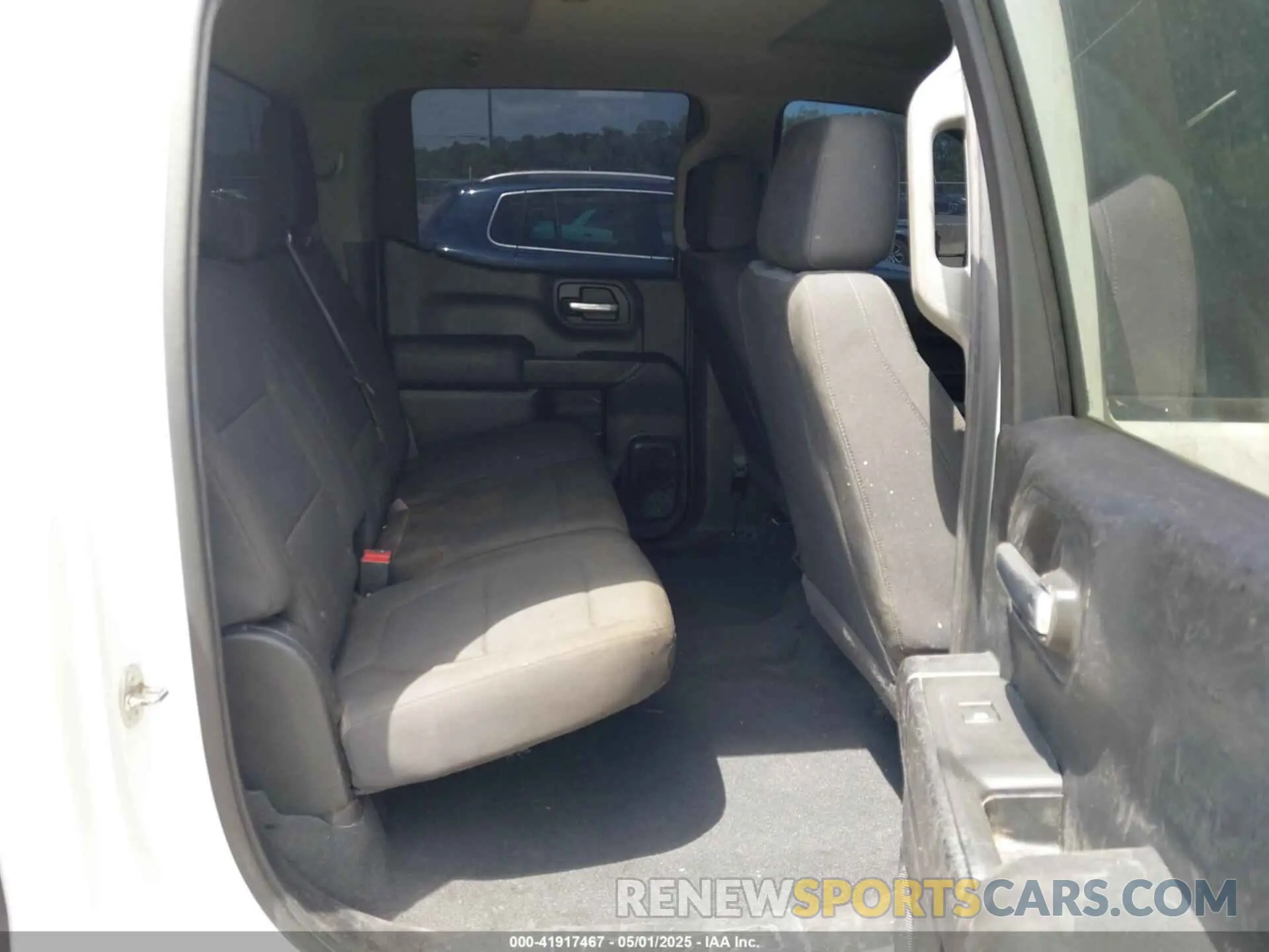 8 Photograph of a damaged car 1GCPWBEH5MZ170766 CHEVROLET SILVERADO 1500 2021