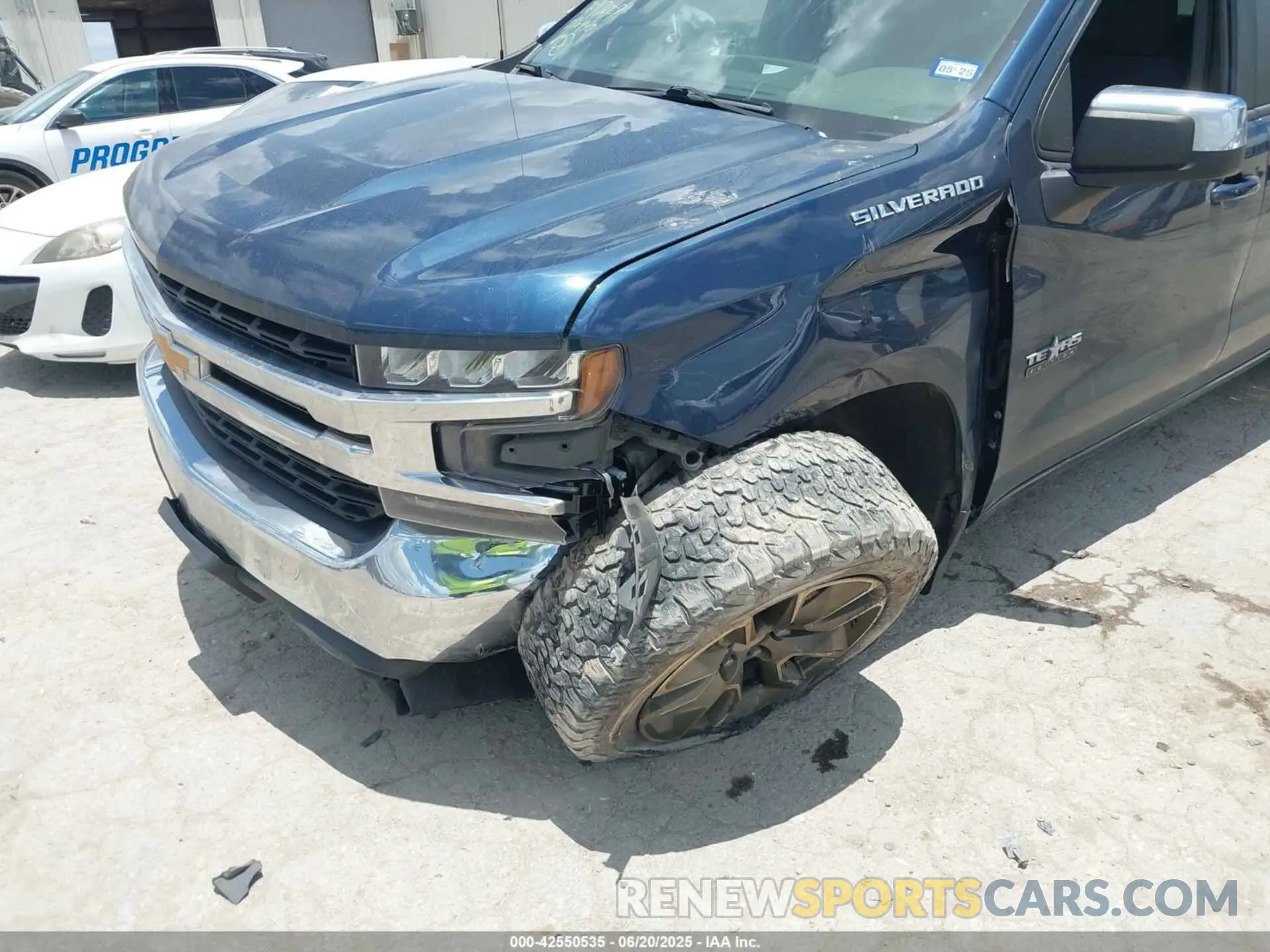 6 Photograph of a damaged car 1GCPWCED0MZ226440 CHEVROLET SILVERADO 1500 2021