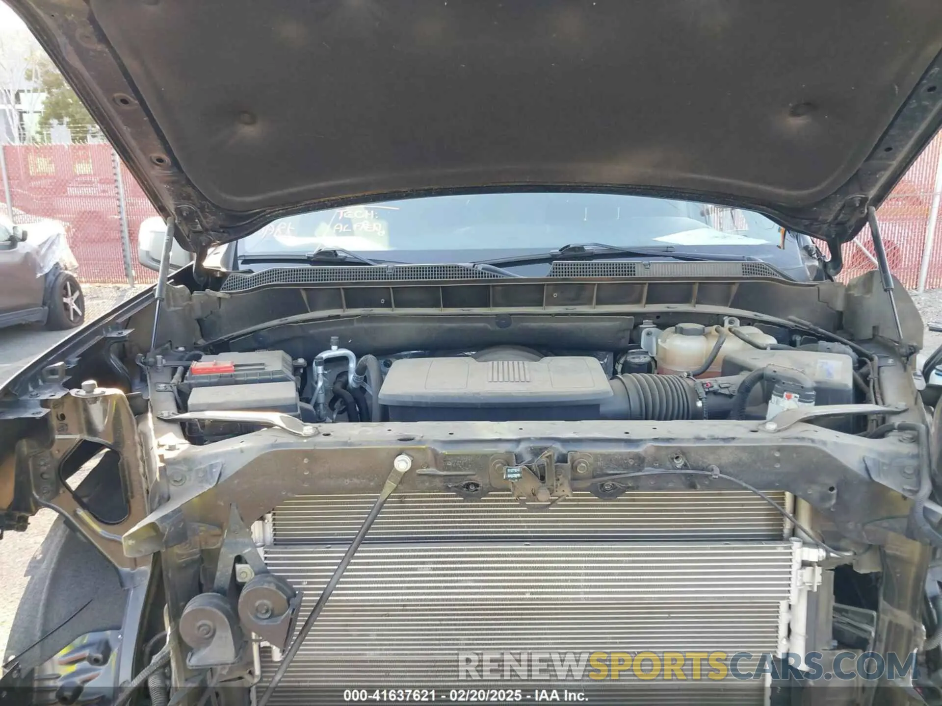 10 Photograph of a damaged car 1GCPWCED4MZ437284 CHEVROLET SILVERADO 1500 2021