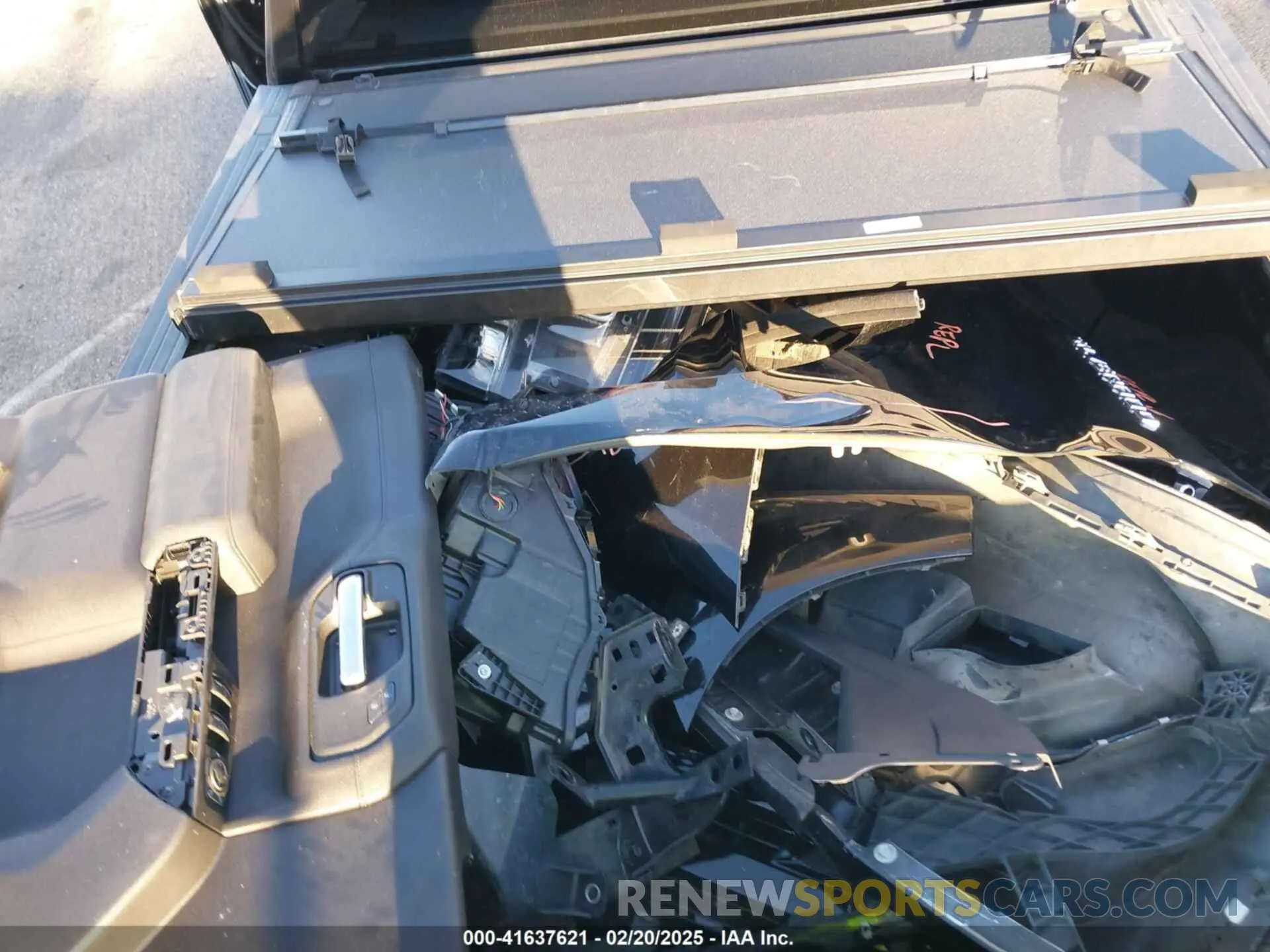 12 Photograph of a damaged car 1GCPWCED4MZ437284 CHEVROLET SILVERADO 1500 2021