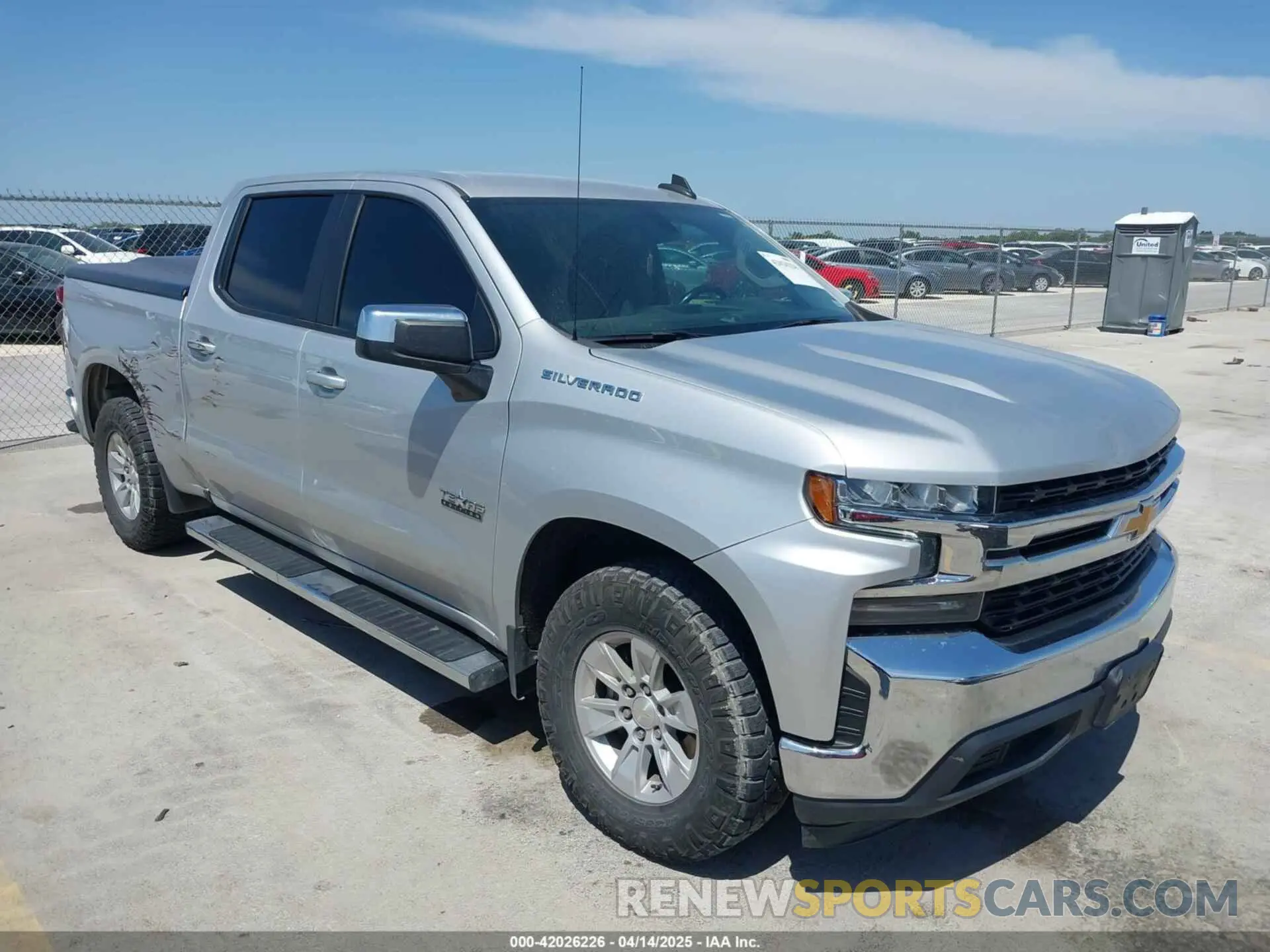 1 Фотография поврежденного автомобиля 1GCPWCED7MC181562 CHEVROLET SILVERADO 1500 2021