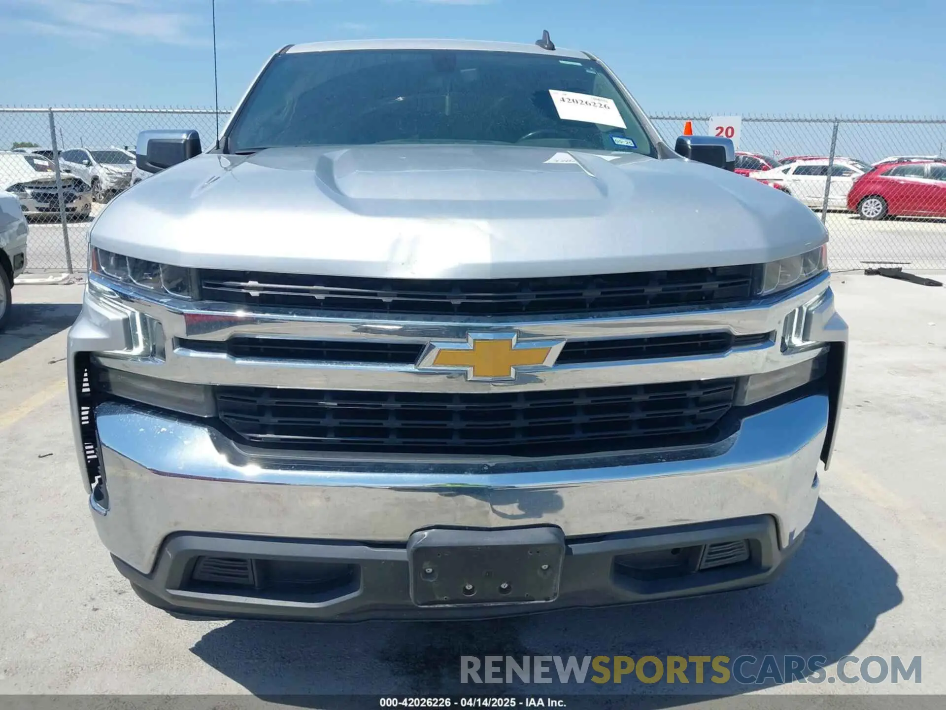 12 Фотография поврежденного автомобиля 1GCPWCED7MC181562 CHEVROLET SILVERADO 1500 2021