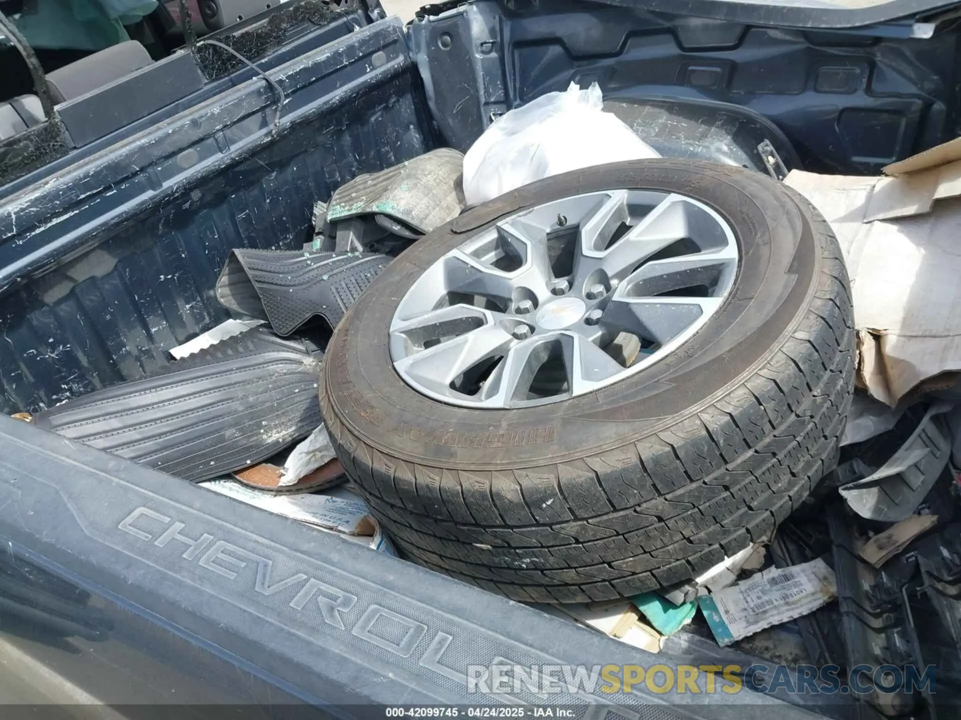 11 Фотография поврежденного автомобиля 1GCPWCEDXMZ333592 CHEVROLET SILVERADO 1500 2021