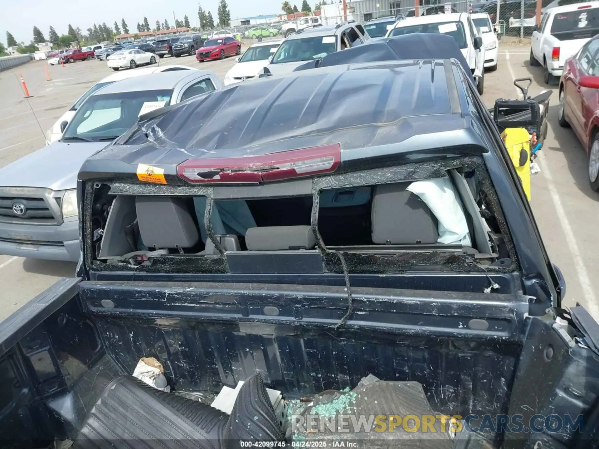 13 Фотография поврежденного автомобиля 1GCPWCEDXMZ333592 CHEVROLET SILVERADO 1500 2021