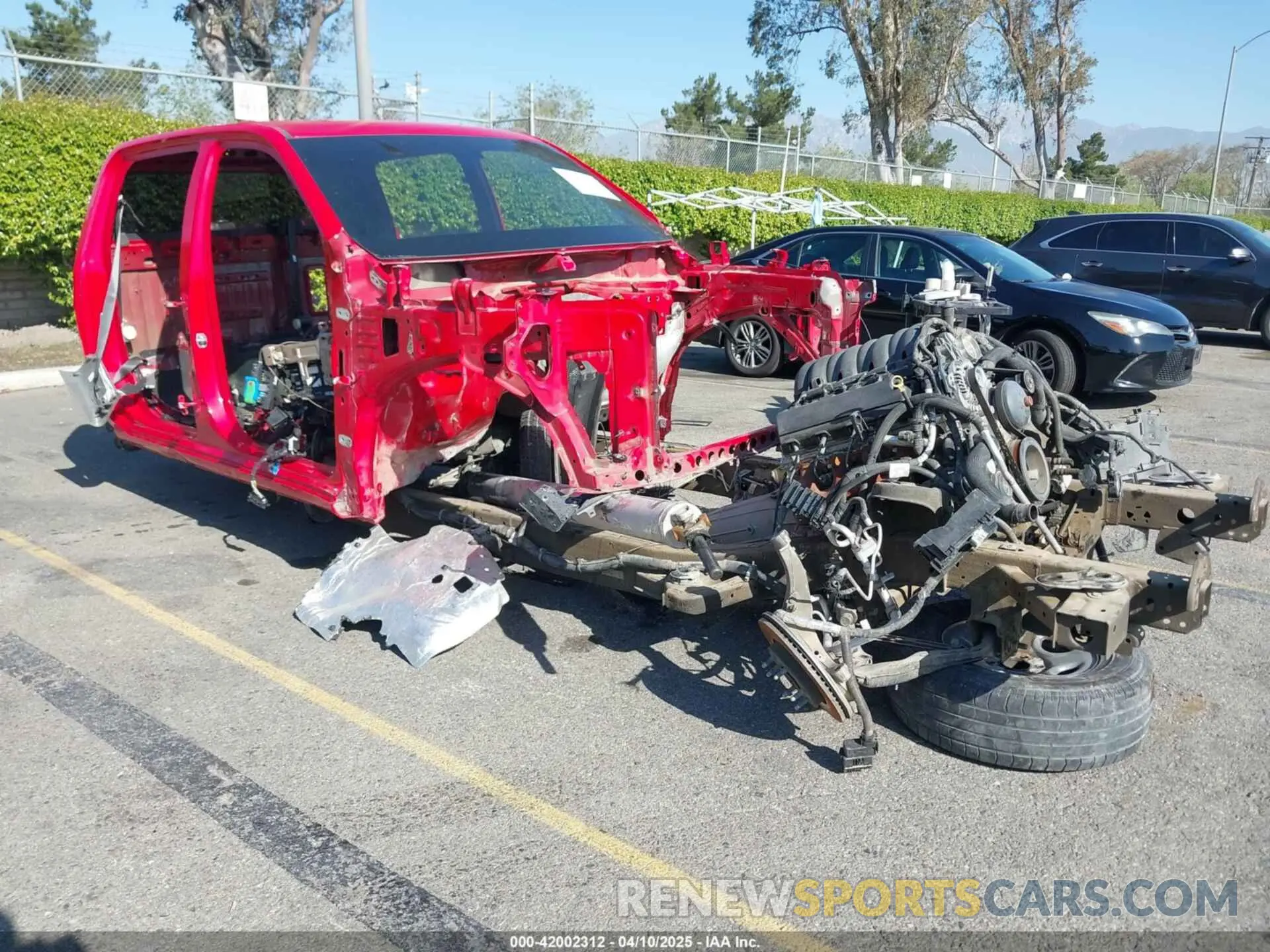 1 Photograph of a damaged car 1GCPWDED0MZ311994 CHEVROLET SILVERADO 1500 2021