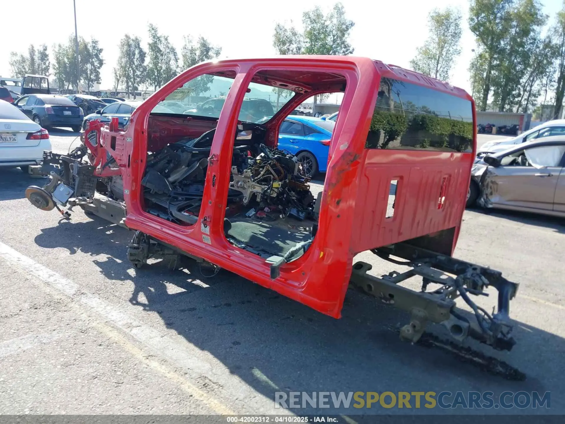 3 Photograph of a damaged car 1GCPWDED0MZ311994 CHEVROLET SILVERADO 1500 2021