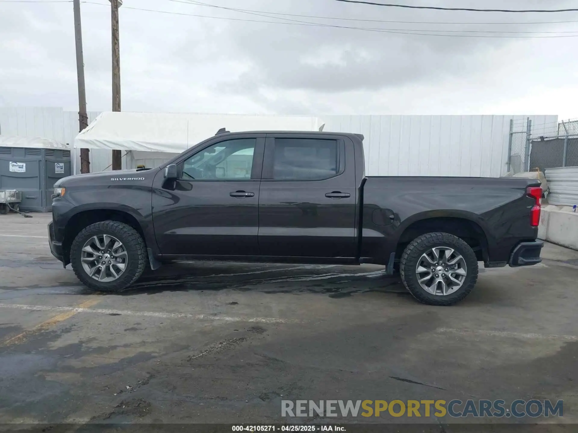 14 Photograph of a damaged car 1GCPWDED3MZ277842 CHEVROLET SILVERADO 1500 2021